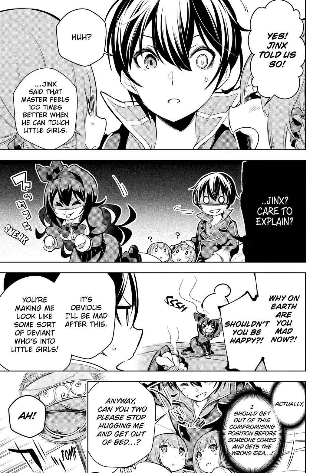 The Strongest Swordsman Has Zero Equipment Slots, but He Can Equip up to 9999 Items if It’s (Cute) Cursed Equipment Chapter 10 page 15 - Chapter 10