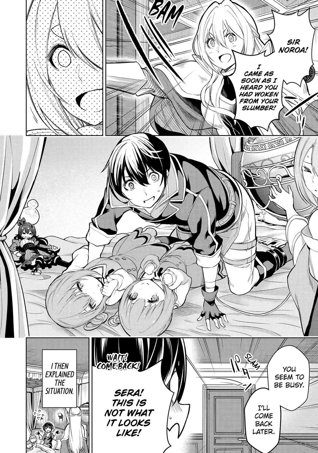 The Strongest Swordsman Has Zero Equipment Slots, but He Can Equip up to 9999 Items if It’s (Cute) Cursed Equipment Chapter 10 page 16 - Chapter 10