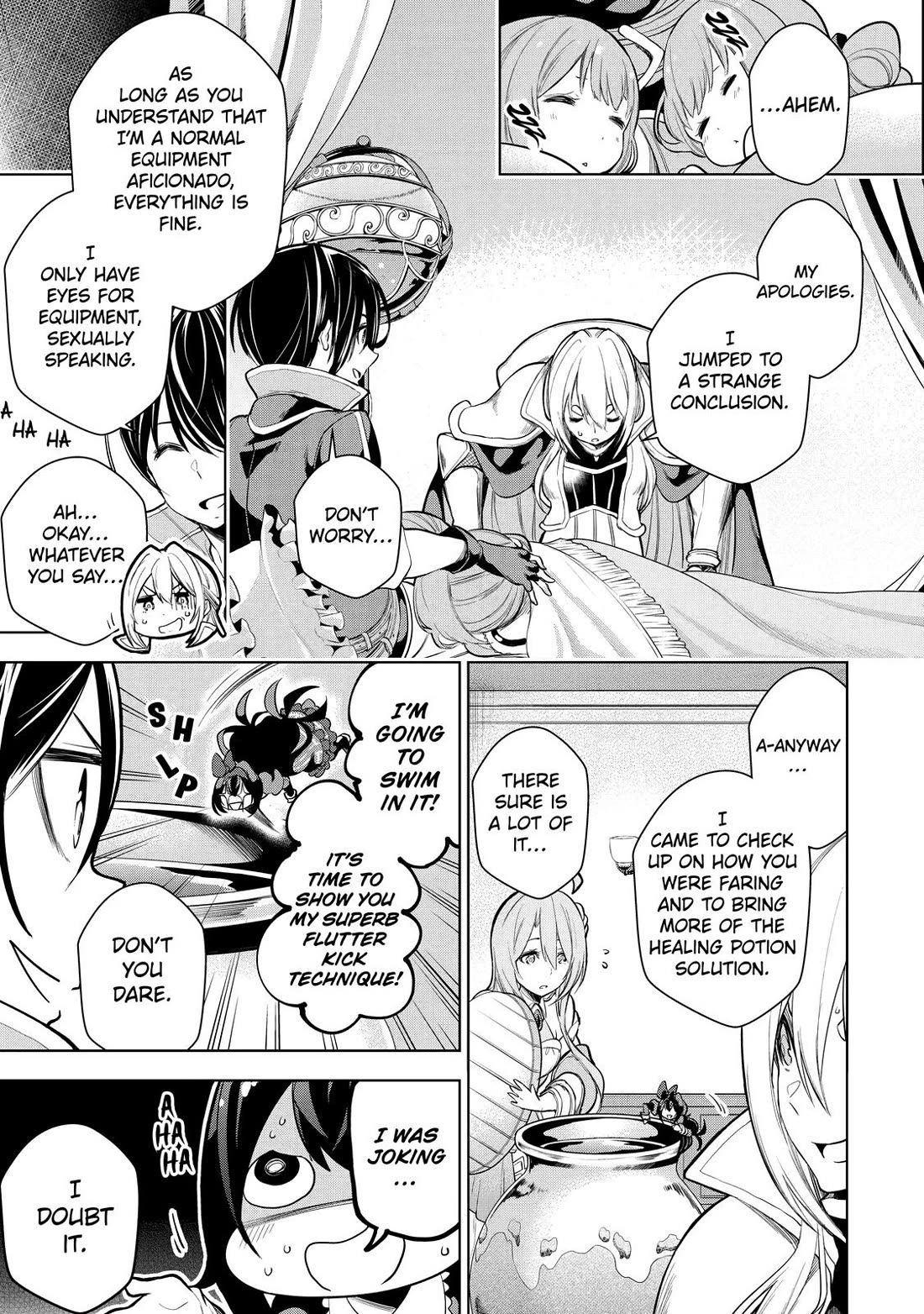 The Strongest Swordsman Has Zero Equipment Slots, but He Can Equip up to 9999 Items if It’s (Cute) Cursed Equipment Chapter 10 page 17 - Chapter 10