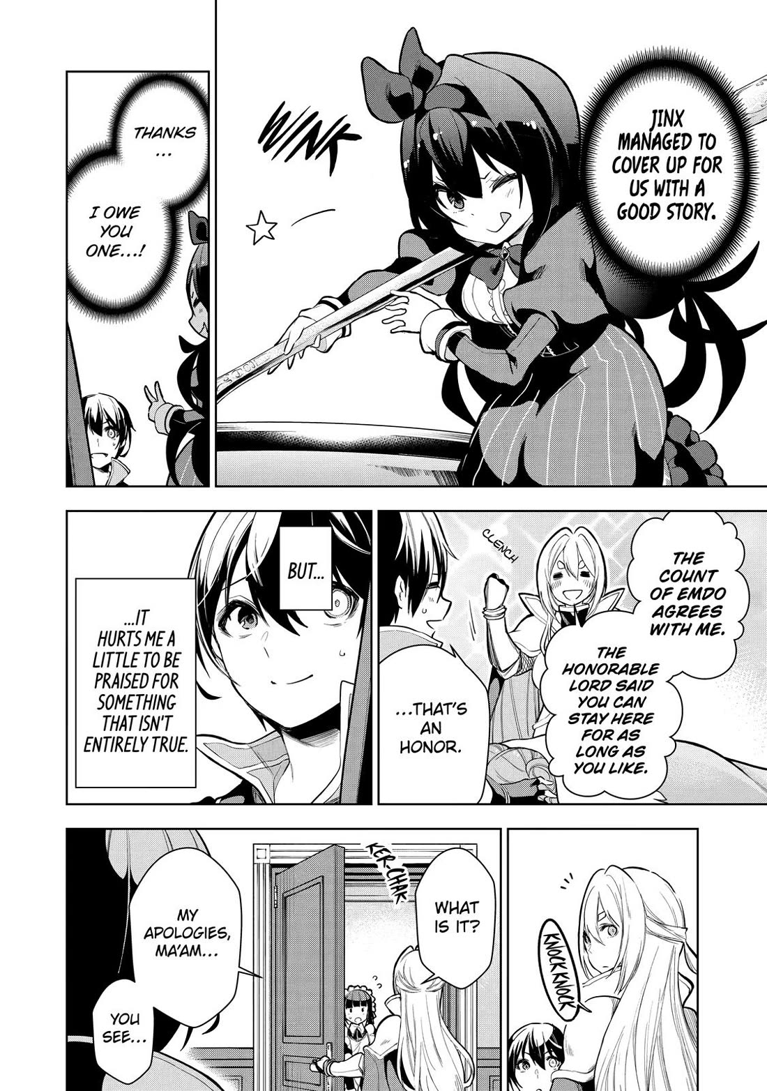 The Strongest Swordsman Has Zero Equipment Slots, but He Can Equip up to 9999 Items if It’s (Cute) Cursed Equipment Chapter 10 page 20 - Chapter 10