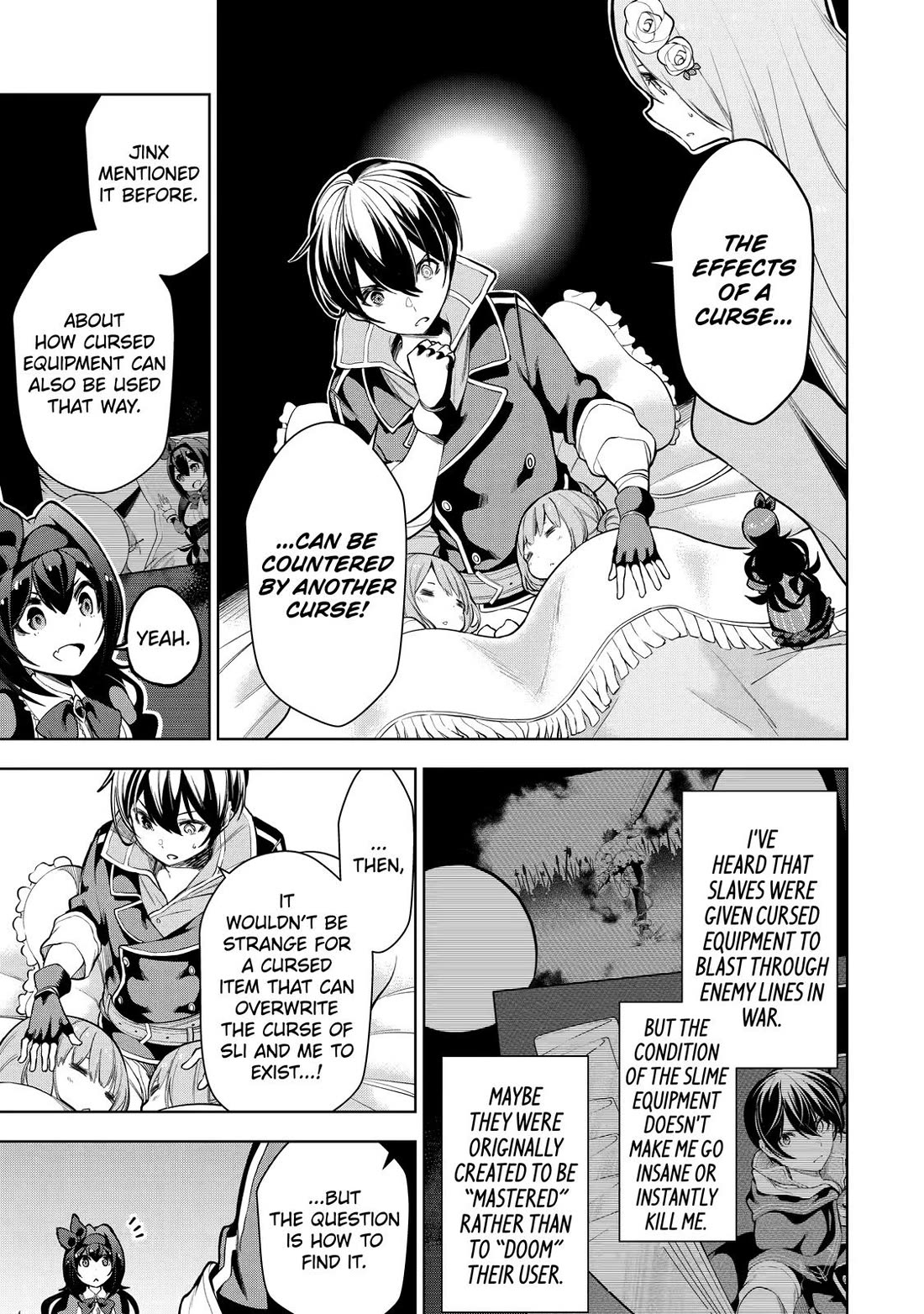 The Strongest Swordsman Has Zero Equipment Slots, but He Can Equip up to 9999 Items if It’s (Cute) Cursed Equipment Chapter 10 page 25 - Chapter 10