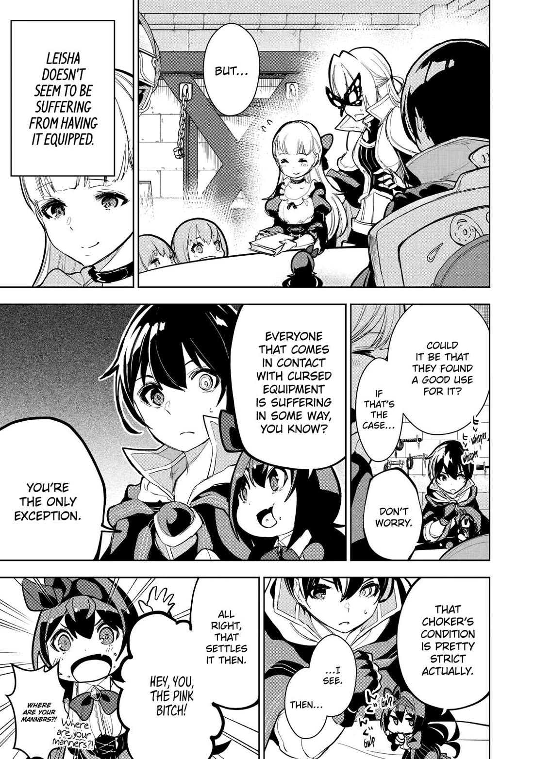 The Strongest Swordsman Has Zero Equipment Slots, but He Can Equip up to 9999 Items if It’s (Cute) Cursed Equipment Chapter 11 page 17 - Chapter 11