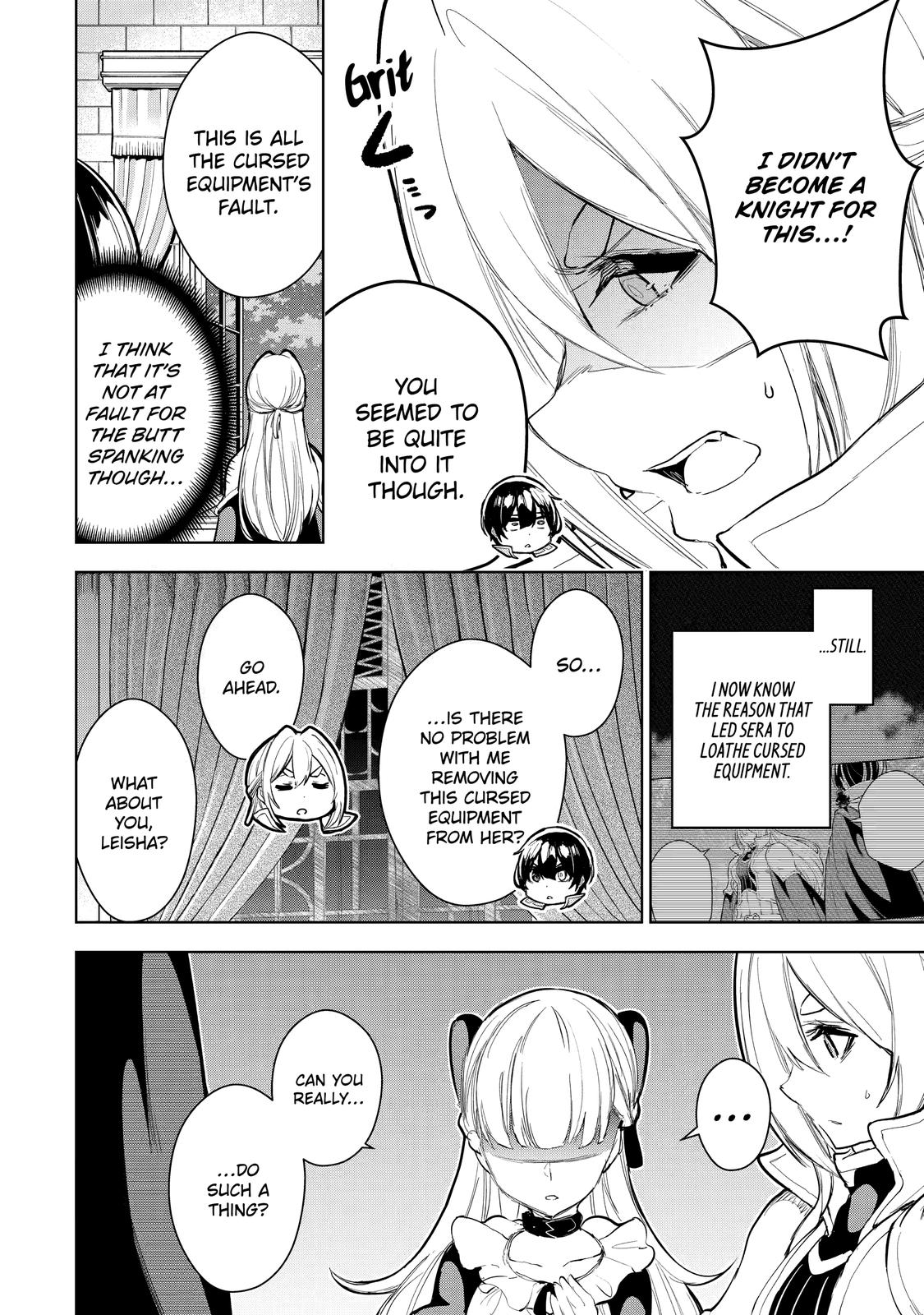 The Strongest Swordsman Has Zero Equipment Slots, but He Can Equip up to 9999 Items if It’s (Cute) Cursed Equipment Chapter 11 page 26 - Chapter 11