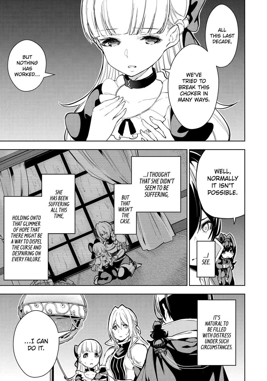 The Strongest Swordsman Has Zero Equipment Slots, but He Can Equip up to 9999 Items if It’s (Cute) Cursed Equipment Chapter 11 page 27 - Chapter 11