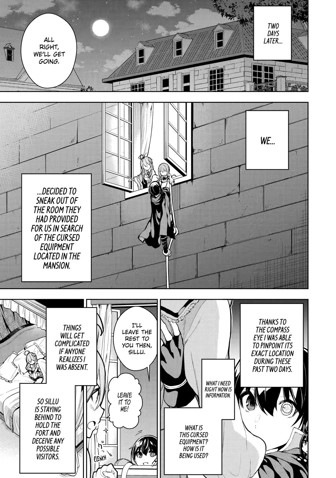 The Strongest Swordsman Has Zero Equipment Slots, but He Can Equip up to 9999 Items if It’s (Cute) Cursed Equipment Chapter 11 page 3 - Chapter 11