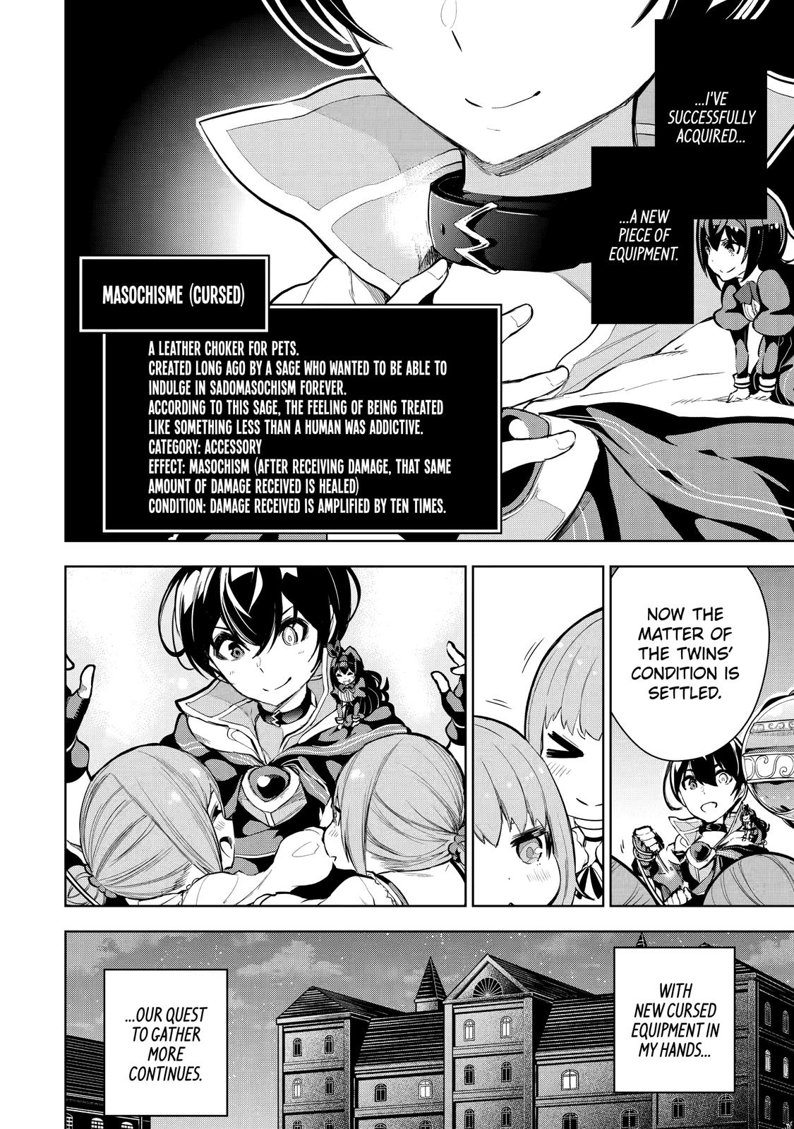 The Strongest Swordsman Has Zero Equipment Slots, but He Can Equip up to 9999 Items if It’s (Cute) Cursed Equipment Chapter 11 page 32 - Chapter 11