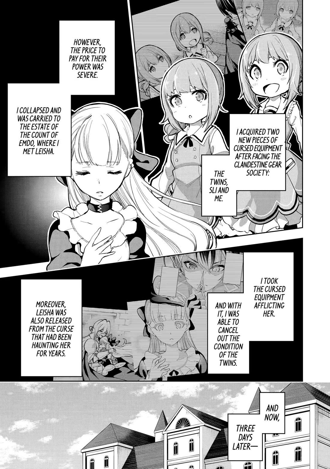 The Strongest Swordsman Has Zero Equipment Slots, but He Can Equip up to 9999 Items if It’s (Cute) Cursed Equipment Chapter 12 page 1 - Chapter 12