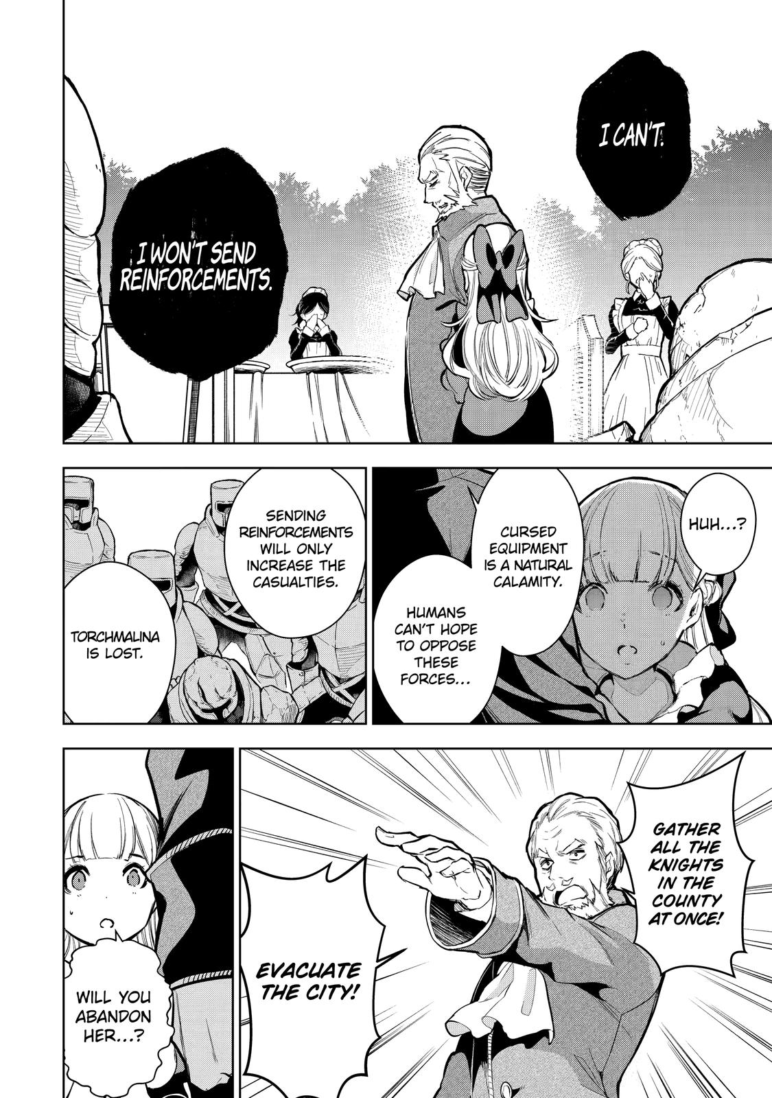 The Strongest Swordsman Has Zero Equipment Slots, but He Can Equip up to 9999 Items if It’s (Cute) Cursed Equipment Chapter 12 page 16 - Chapter 12