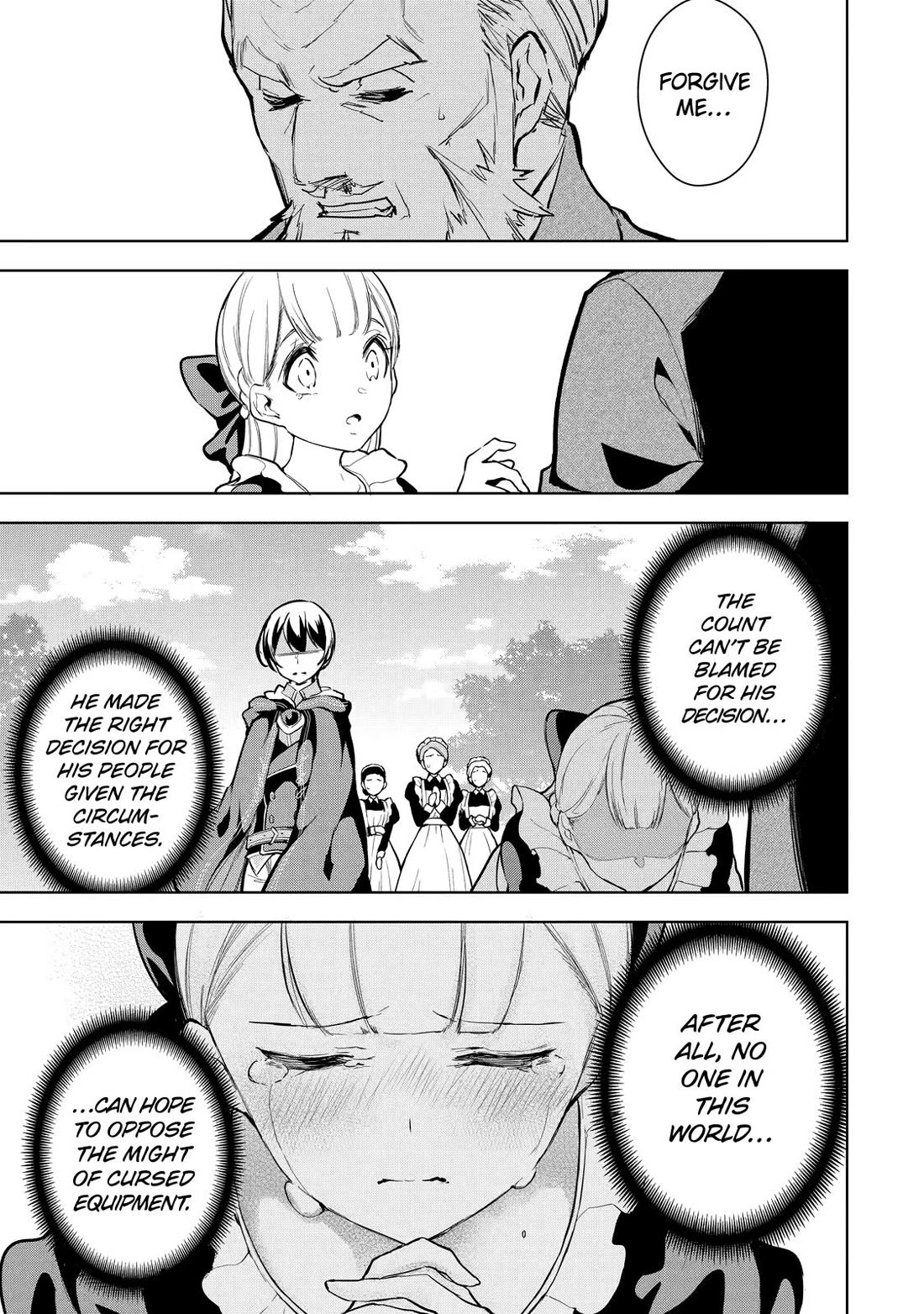 The Strongest Swordsman Has Zero Equipment Slots, but He Can Equip up to 9999 Items if It’s (Cute) Cursed Equipment Chapter 12 page 17 - Chapter 12