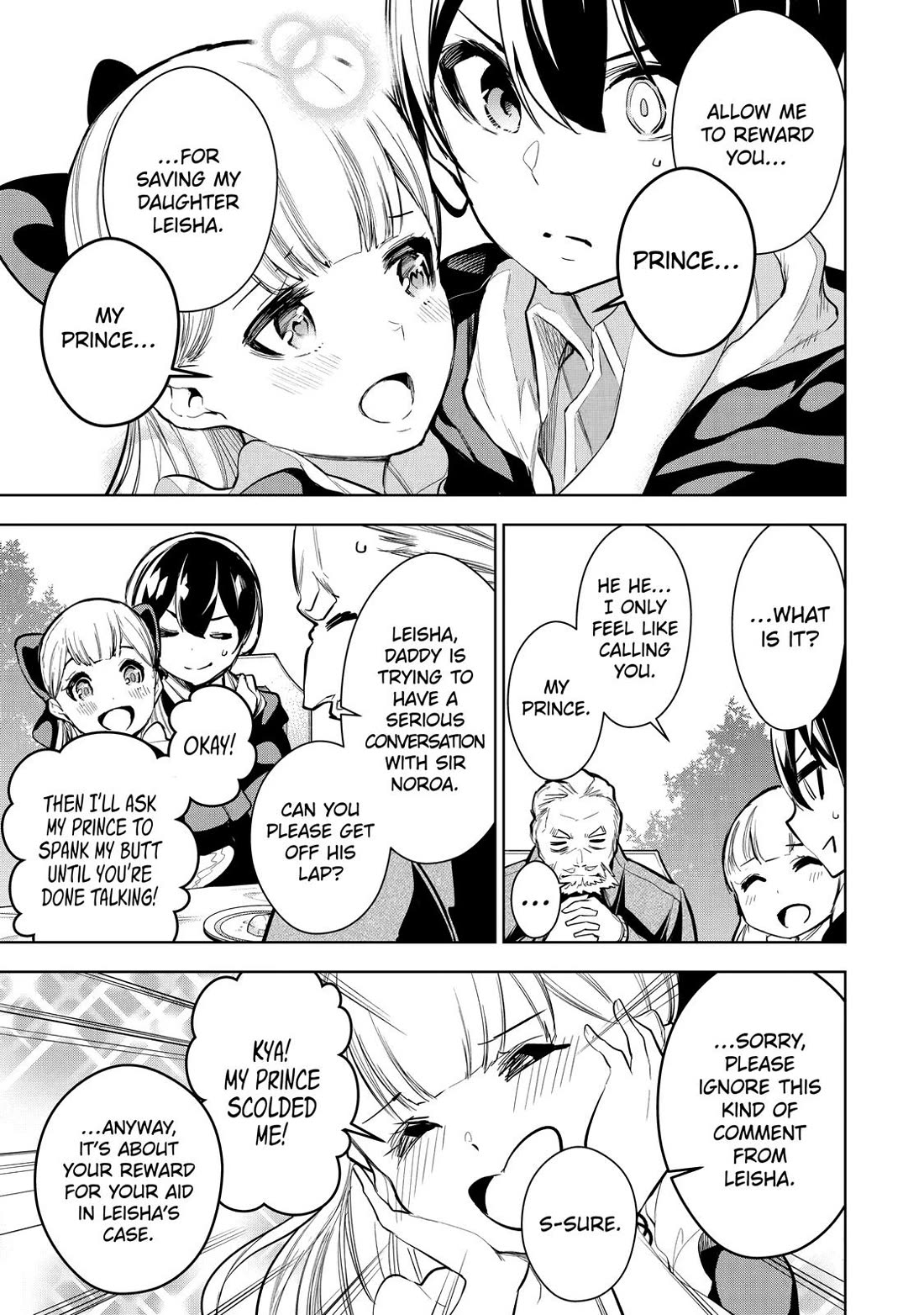 The Strongest Swordsman Has Zero Equipment Slots, but He Can Equip up to 9999 Items if It’s (Cute) Cursed Equipment Chapter 12 page 7 - Chapter 12