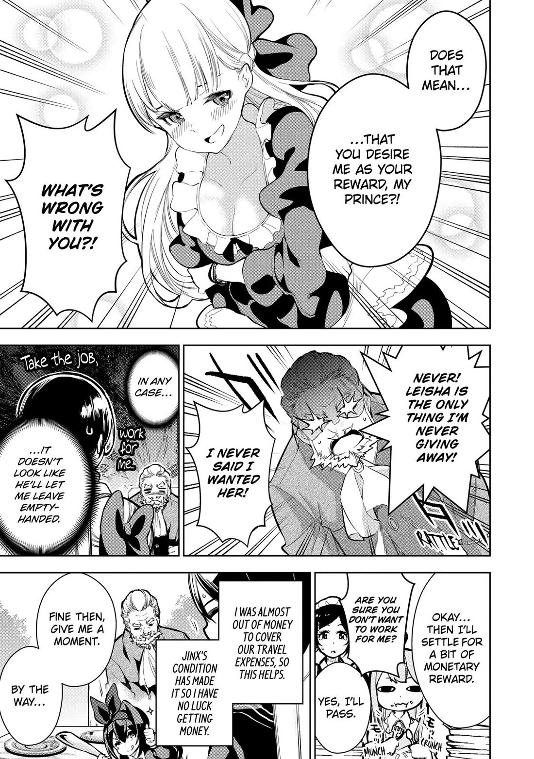 The Strongest Swordsman Has Zero Equipment Slots, but He Can Equip up to 9999 Items if It’s (Cute) Cursed Equipment Chapter 12 page 9 - Chapter 12