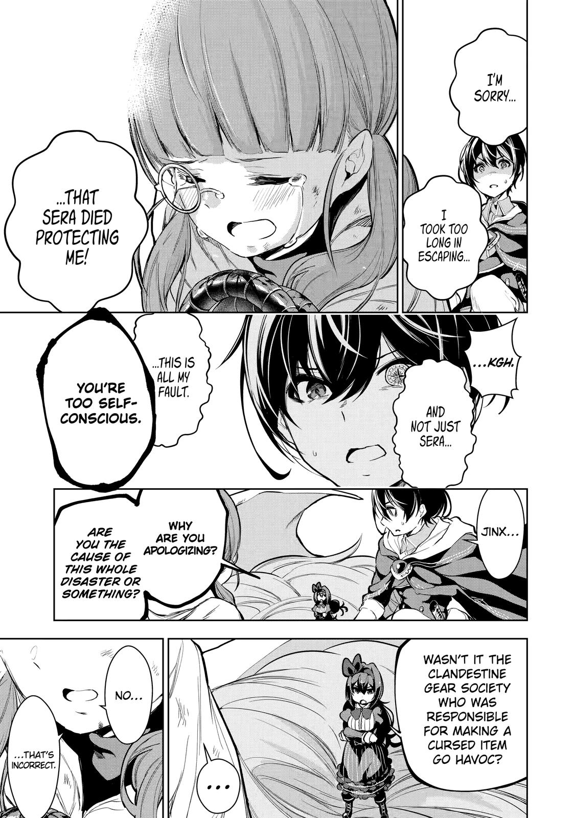 The Strongest Swordsman Has Zero Equipment Slots, but He Can Equip up to 9999 Items if It’s (Cute) Cursed Equipment Chapter 13 page 18 - Chapter 13
