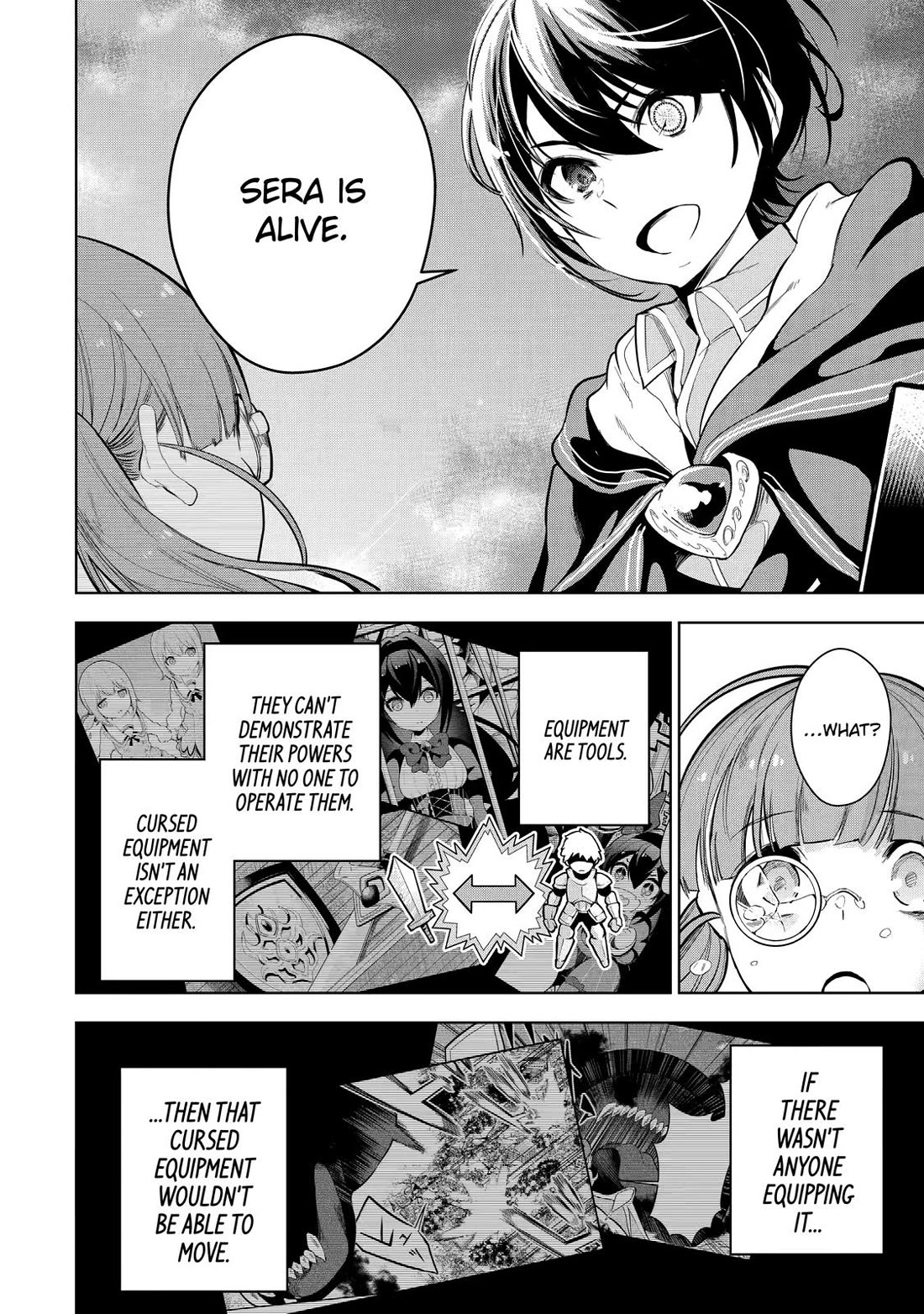 The Strongest Swordsman Has Zero Equipment Slots, but He Can Equip up to 9999 Items if It’s (Cute) Cursed Equipment Chapter 13 page 23 - Chapter 13