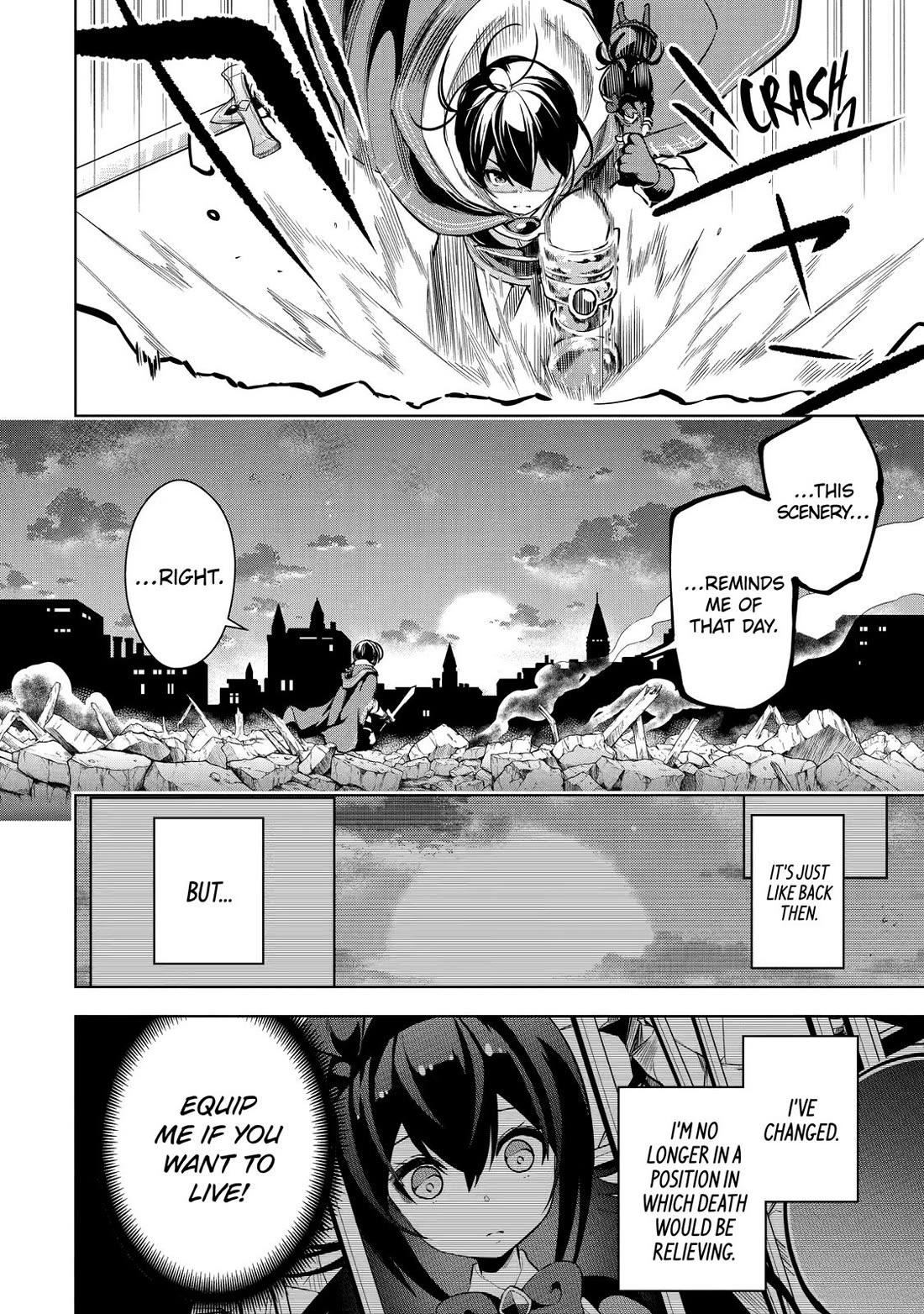 The Strongest Swordsman Has Zero Equipment Slots, but He Can Equip up to 9999 Items if It’s (Cute) Cursed Equipment Chapter 13 page 29 - Chapter 13