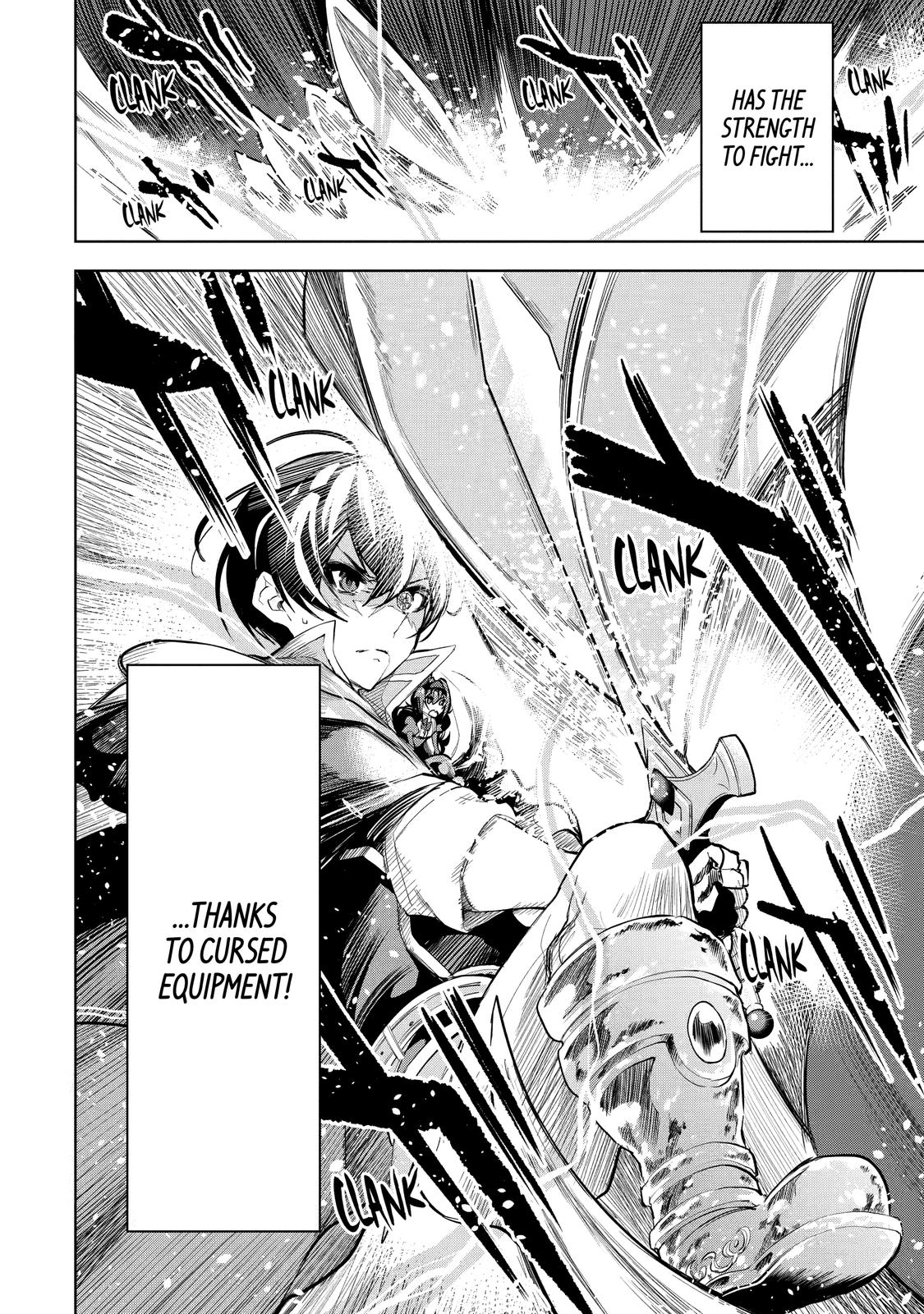 The Strongest Swordsman Has Zero Equipment Slots, but He Can Equip up to 9999 Items if It’s (Cute) Cursed Equipment Chapter 13 page 31 - Chapter 13