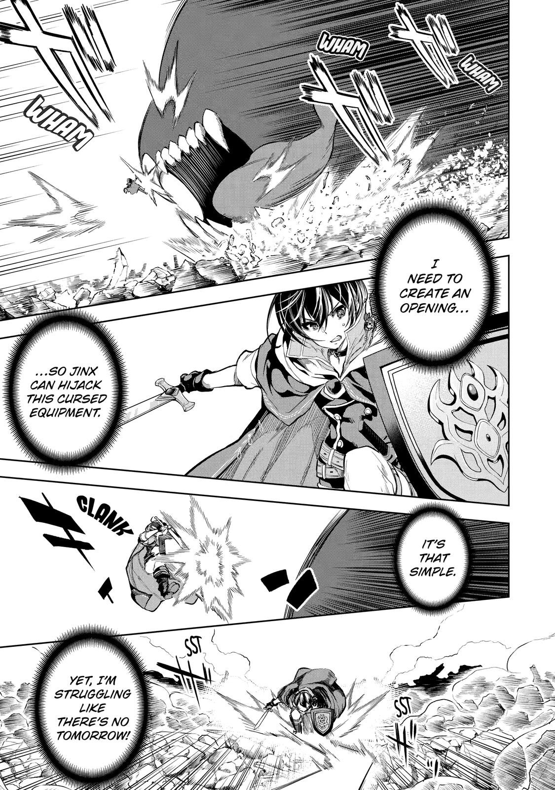 The Strongest Swordsman Has Zero Equipment Slots, but He Can Equip up to 9999 Items if It’s (Cute) Cursed Equipment Chapter 14 page 1 - Chapter 14