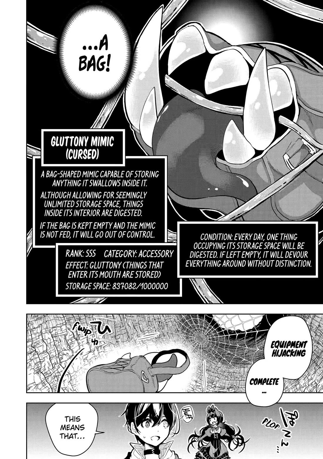 The Strongest Swordsman Has Zero Equipment Slots, but He Can Equip up to 9999 Items if It’s (Cute) Cursed Equipment Chapter 14 page 19 - Chapter 14