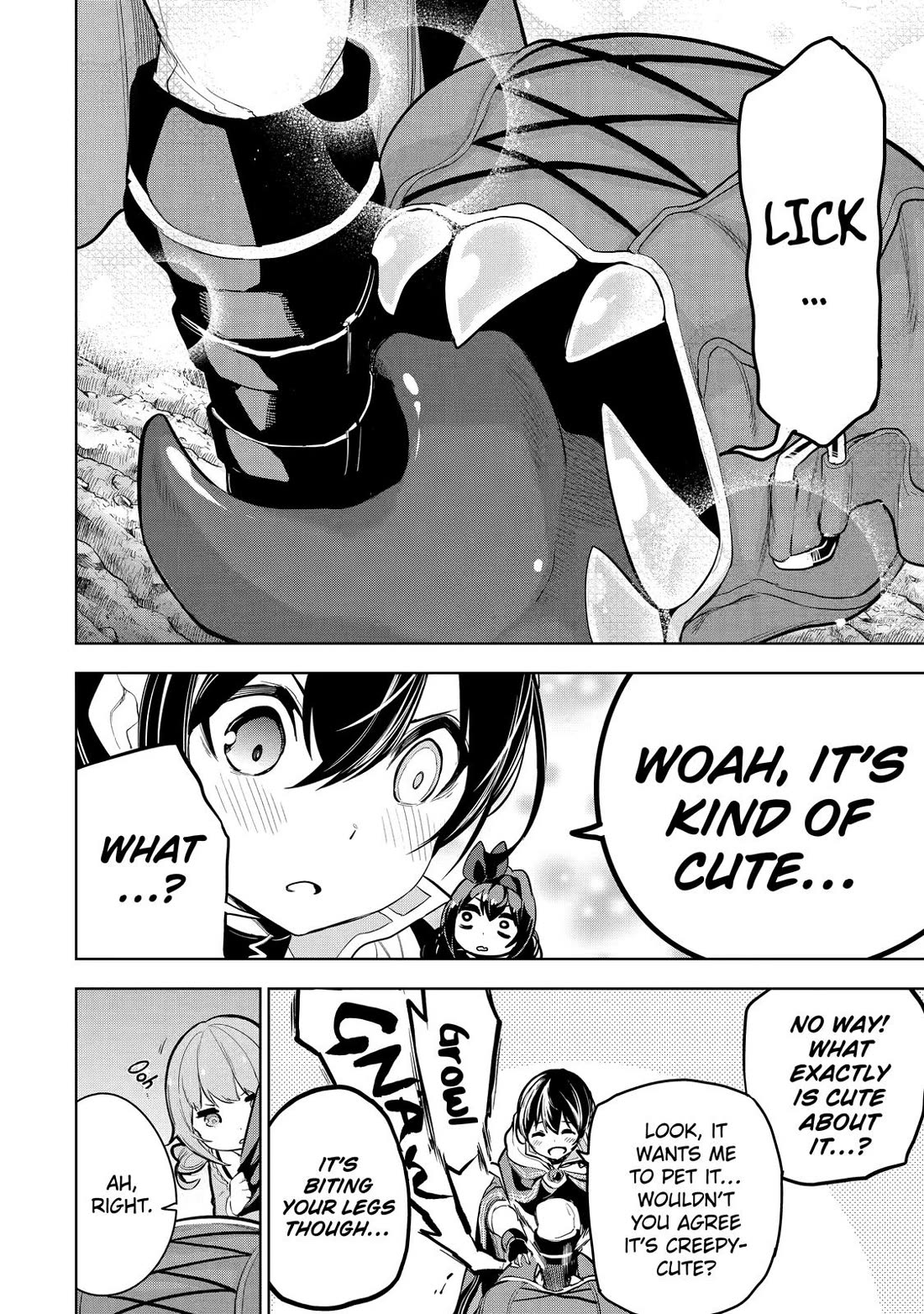 The Strongest Swordsman Has Zero Equipment Slots, but He Can Equip up to 9999 Items if It’s (Cute) Cursed Equipment Chapter 14 page 21 - Chapter 14