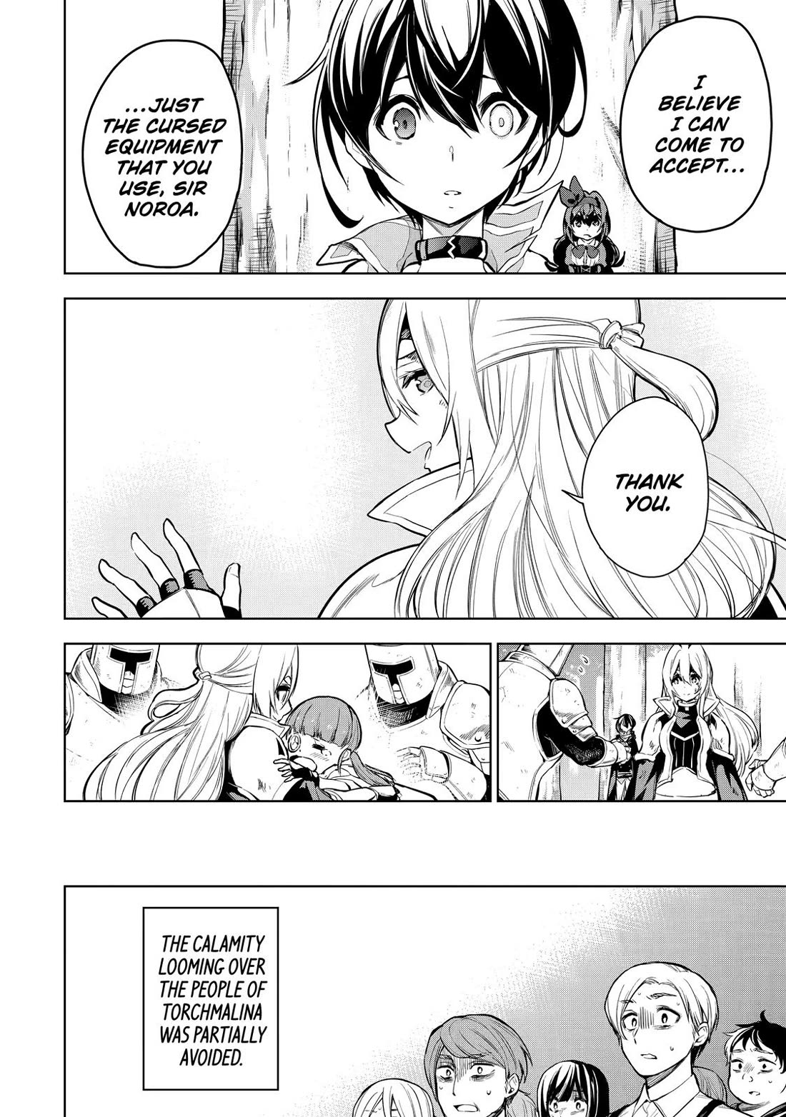 The Strongest Swordsman Has Zero Equipment Slots, but He Can Equip up to 9999 Items if It’s (Cute) Cursed Equipment Chapter 14 page 35 - Chapter 14