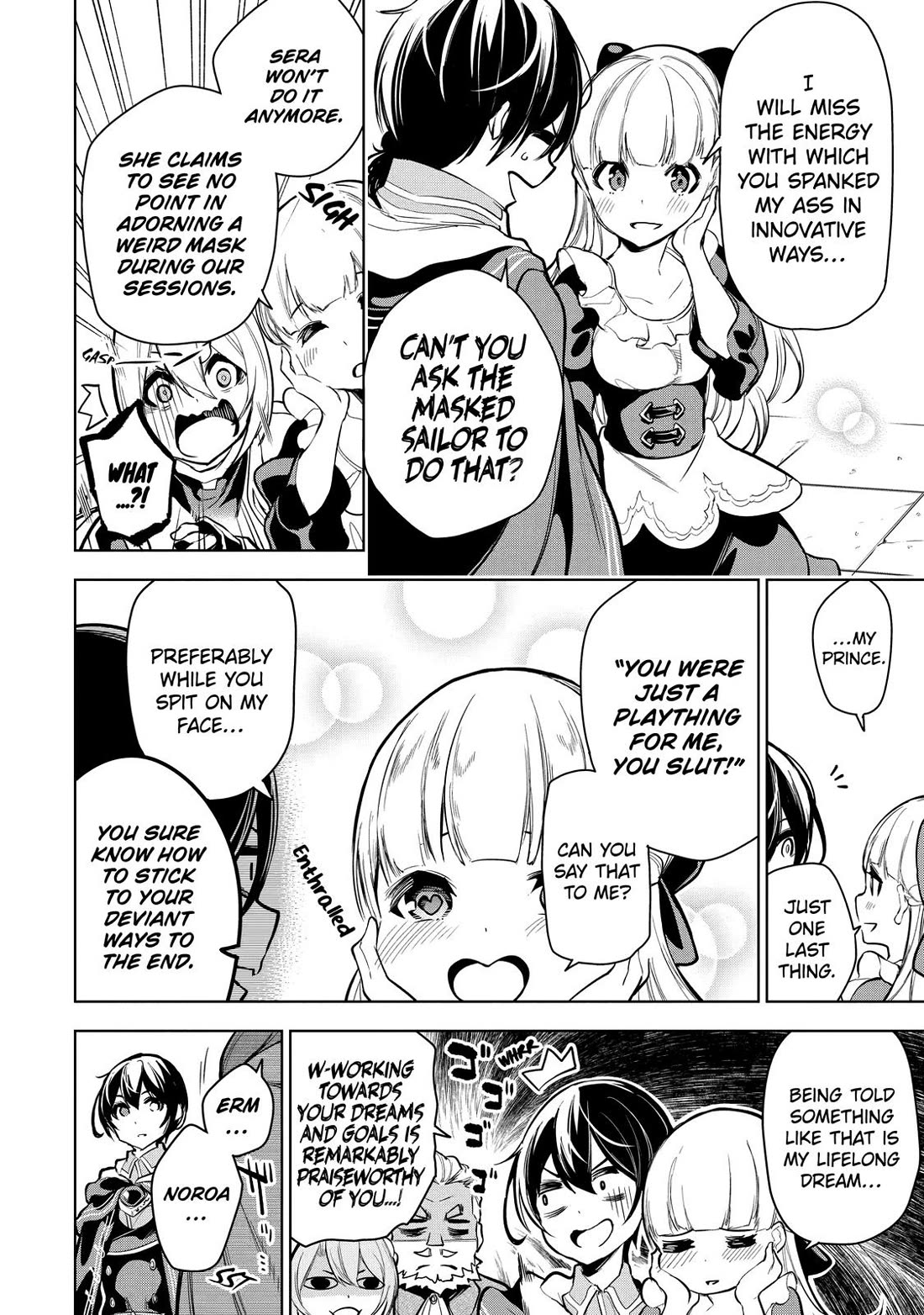The Strongest Swordsman Has Zero Equipment Slots, but He Can Equip up to 9999 Items if It’s (Cute) Cursed Equipment Chapter 14 page 39 - Chapter 14