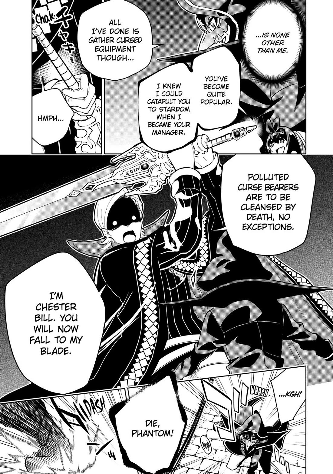 The Strongest Swordsman Has Zero Equipment Slots, but He Can Equip up to 9999 Items if It’s (Cute) Cursed Equipment Chapter 15 page 24 - Chapter 15