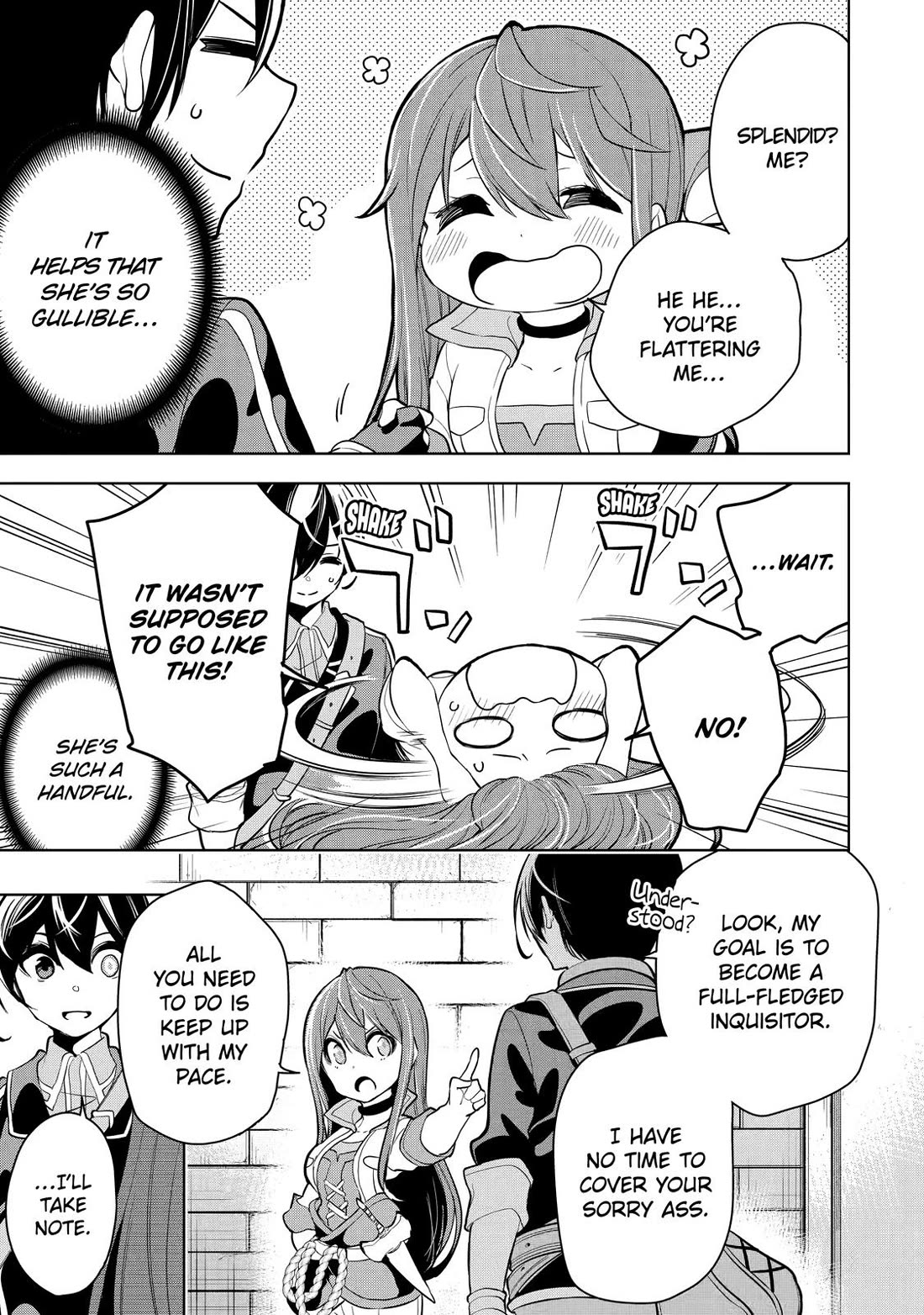 The Strongest Swordsman Has Zero Equipment Slots, but He Can Equip up to 9999 Items if It’s (Cute) Cursed Equipment Chapter 16 page 11 - Chapter 16
