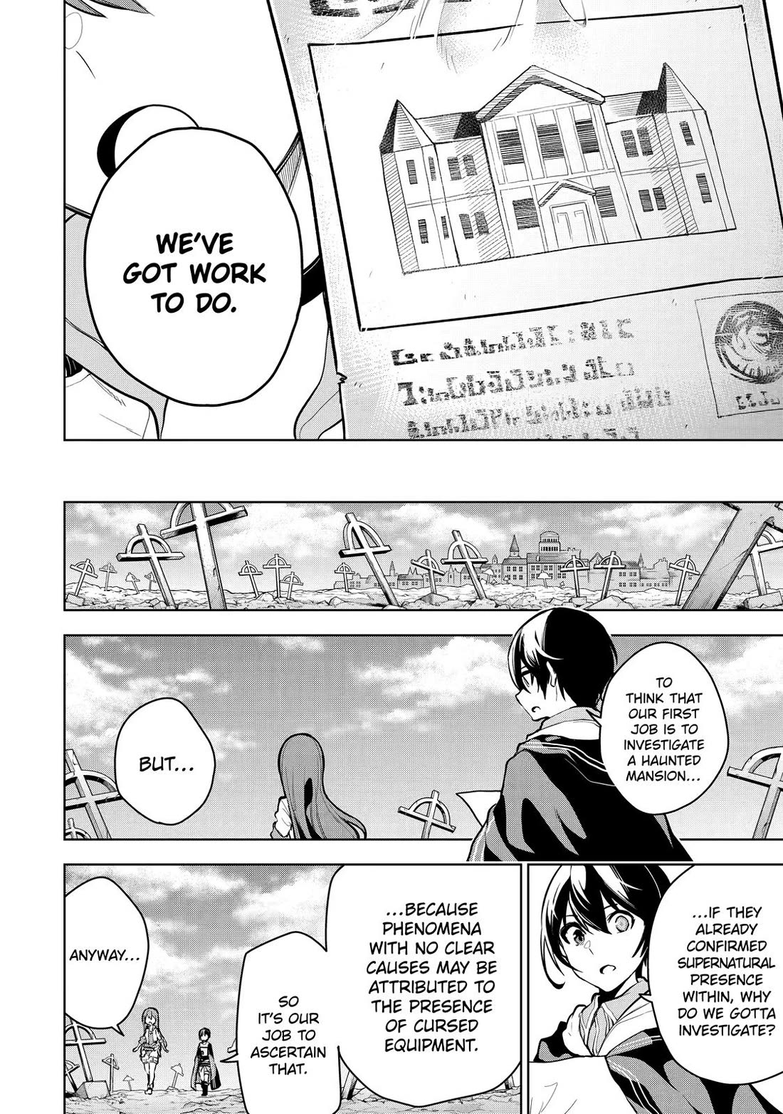 The Strongest Swordsman Has Zero Equipment Slots, but He Can Equip up to 9999 Items if It’s (Cute) Cursed Equipment Chapter 16 page 30 - Chapter 16