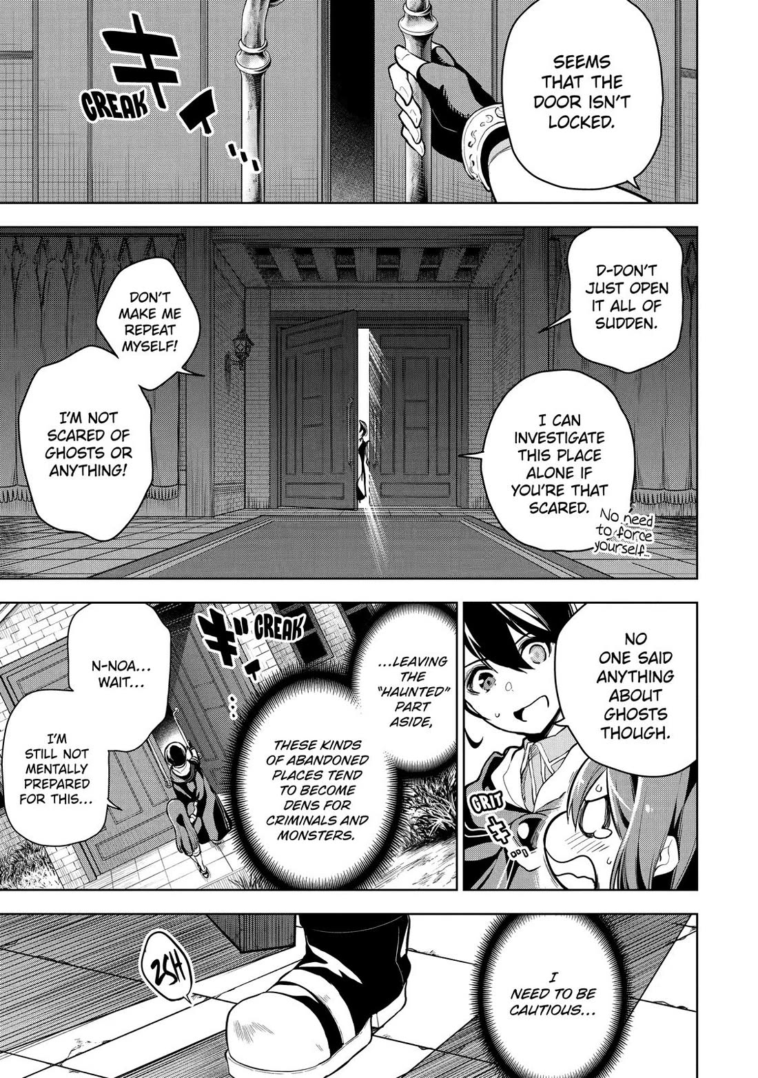 The Strongest Swordsman Has Zero Equipment Slots, but He Can Equip up to 9999 Items if It’s (Cute) Cursed Equipment Chapter 16 page 35 - Chapter 16