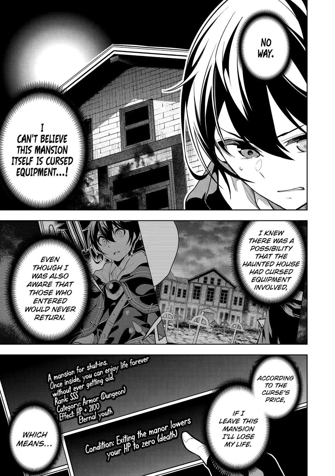 The Strongest Swordsman Has Zero Equipment Slots, but He Can Equip up to 9999 Items if It’s (Cute) Cursed Equipment Chapter 17 page 1 - Chapter 17