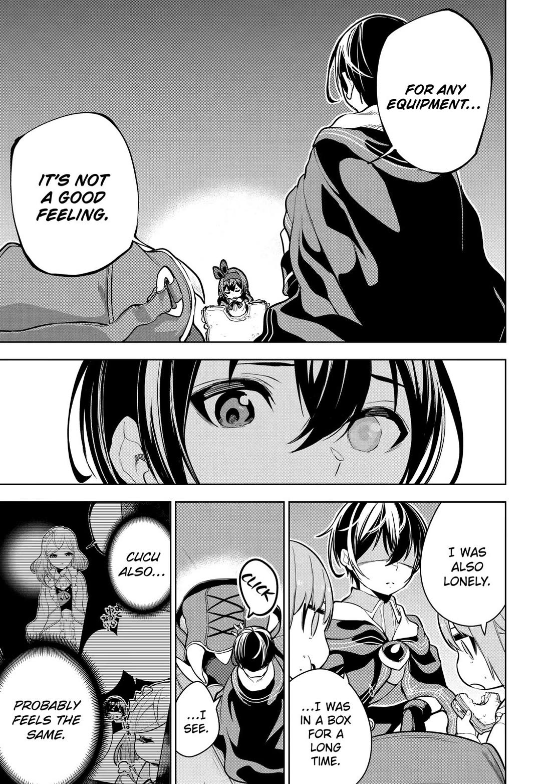The Strongest Swordsman Has Zero Equipment Slots, but He Can Equip up to 9999 Items if It’s (Cute) Cursed Equipment Chapter 18 page 31 - Chapter 18