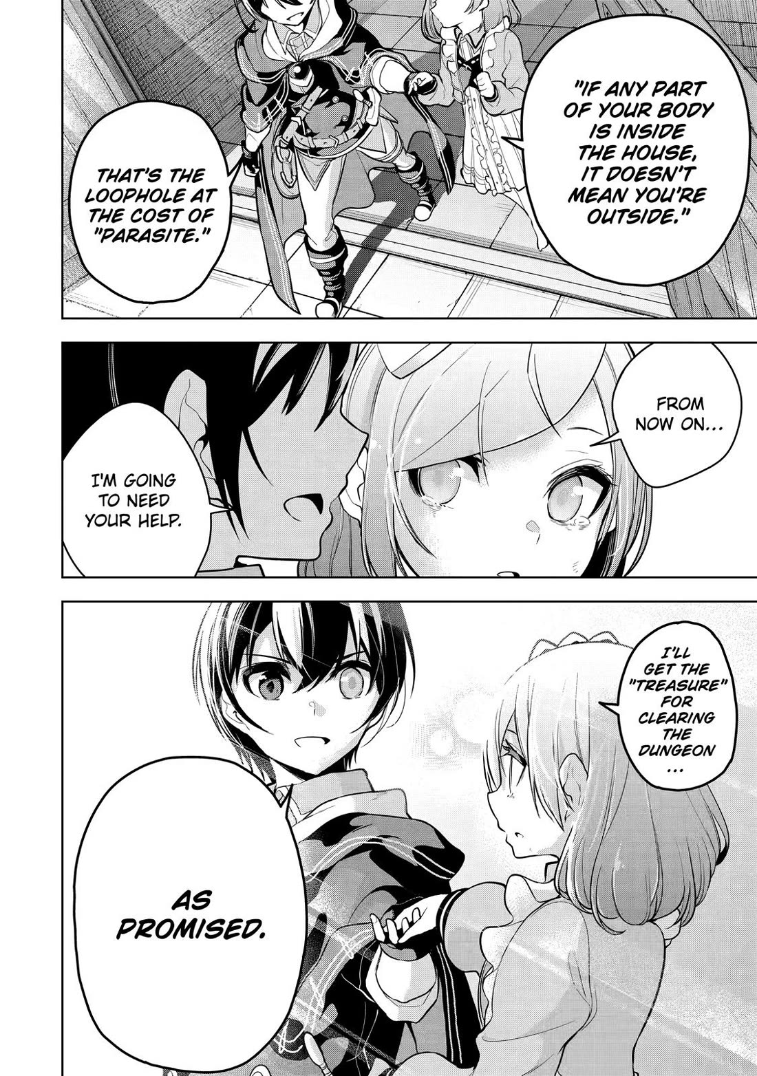 The Strongest Swordsman Has Zero Equipment Slots, but He Can Equip up to 9999 Items if It’s (Cute) Cursed Equipment Chapter 19 page 17 - Chapter 19