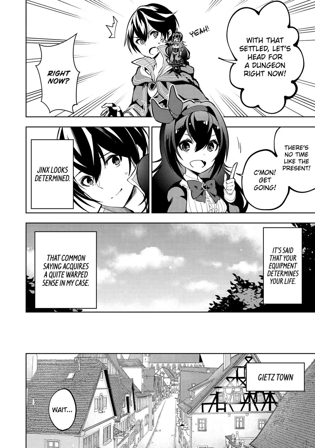 The Strongest Swordsman Has Zero Equipment Slots, but He Can Equip up to 9999 Items if It’s (Cute) Cursed Equipment Chapter 2 page 17 - Chapter 2