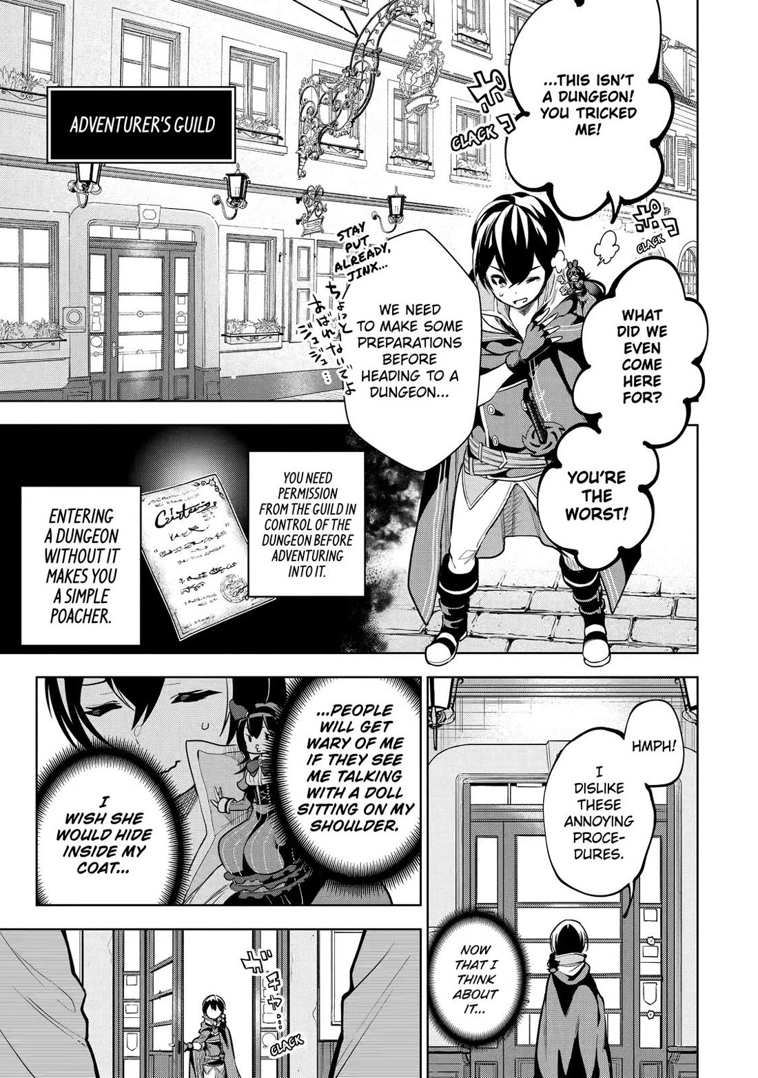 The Strongest Swordsman Has Zero Equipment Slots, but He Can Equip up to 9999 Items if It’s (Cute) Cursed Equipment Chapter 2 page 18 - Chapter 2