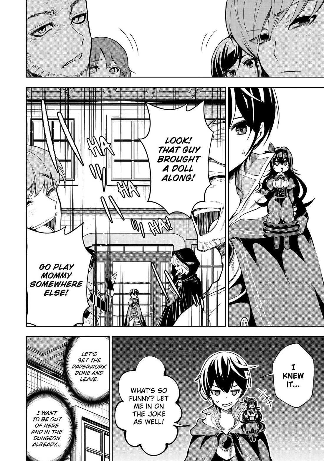 The Strongest Swordsman Has Zero Equipment Slots, but He Can Equip up to 9999 Items if It’s (Cute) Cursed Equipment Chapter 2 page 19 - Chapter 2