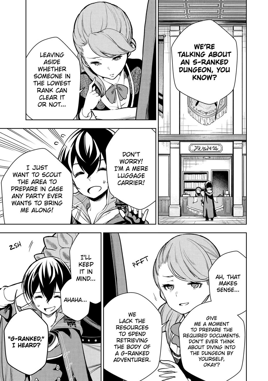 The Strongest Swordsman Has Zero Equipment Slots, but He Can Equip up to 9999 Items if It’s (Cute) Cursed Equipment Chapter 2 page 20 - Chapter 2
