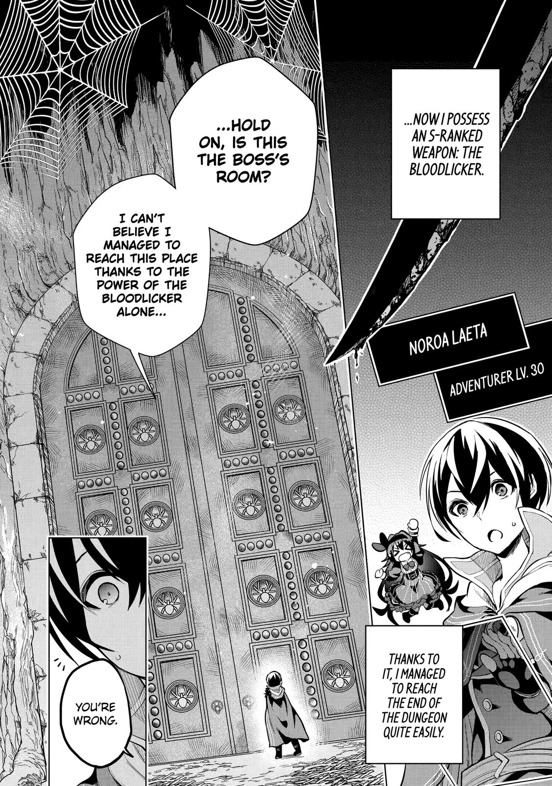 The Strongest Swordsman Has Zero Equipment Slots, but He Can Equip up to 9999 Items if It’s (Cute) Cursed Equipment Chapter 2 page 29 - Chapter 2