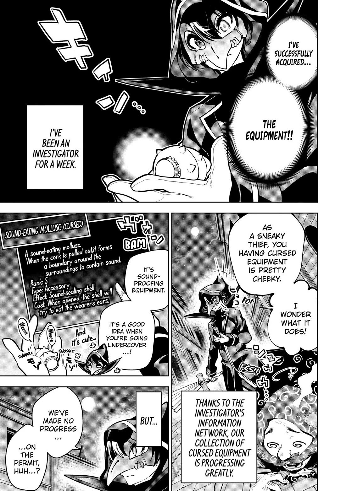 The Strongest Swordsman Has Zero Equipment Slots, but He Can Equip up to 9999 Items if It’s (Cute) Cursed Equipment Chapter 20 page 1 - Chapter 20