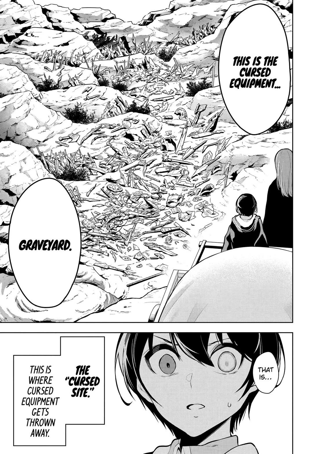 The Strongest Swordsman Has Zero Equipment Slots, but He Can Equip up to 9999 Items if It’s (Cute) Cursed Equipment Chapter 20 page 19 - Chapter 20