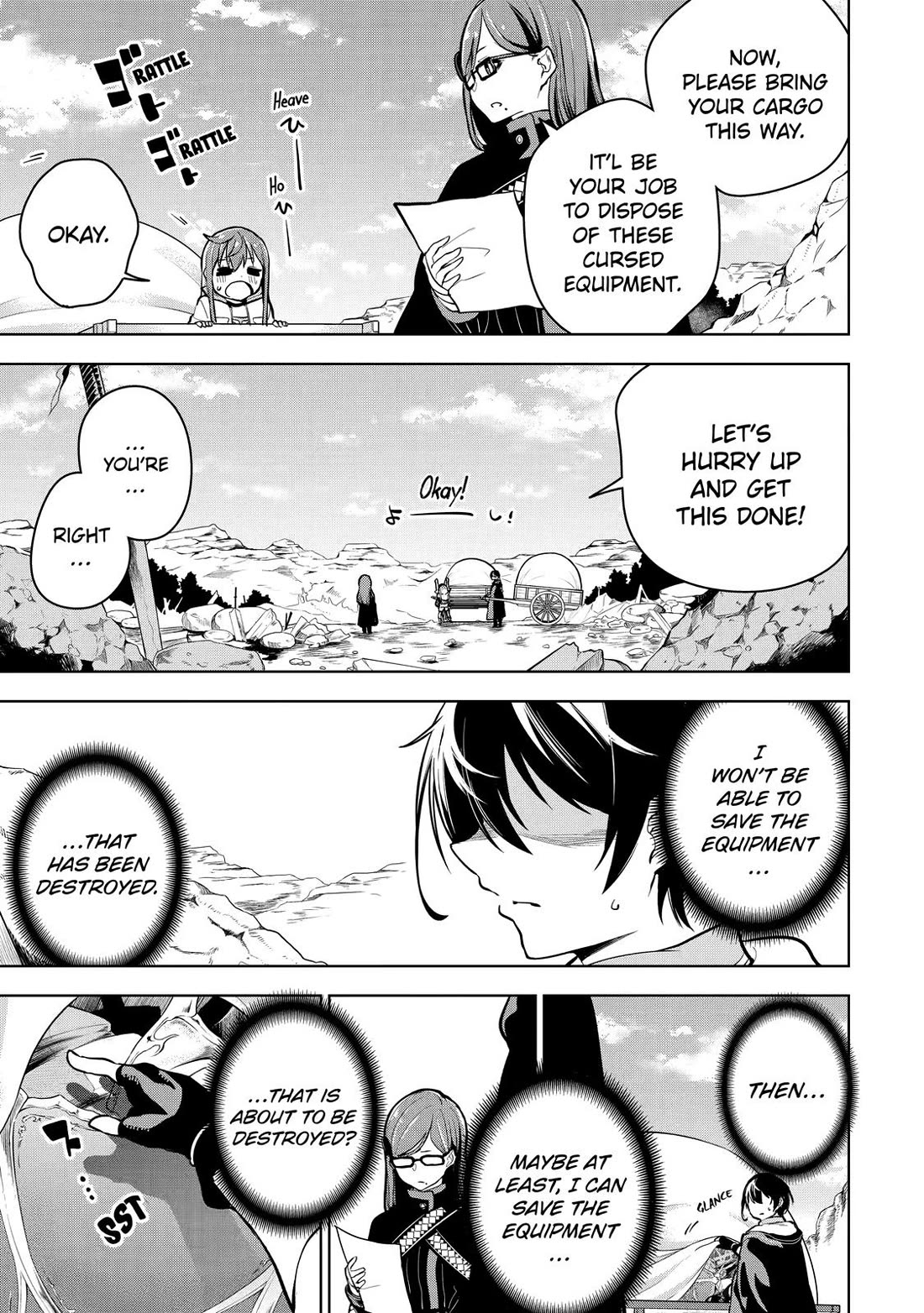The Strongest Swordsman Has Zero Equipment Slots, but He Can Equip up to 9999 Items if It’s (Cute) Cursed Equipment Chapter 20 page 21 - Chapter 20