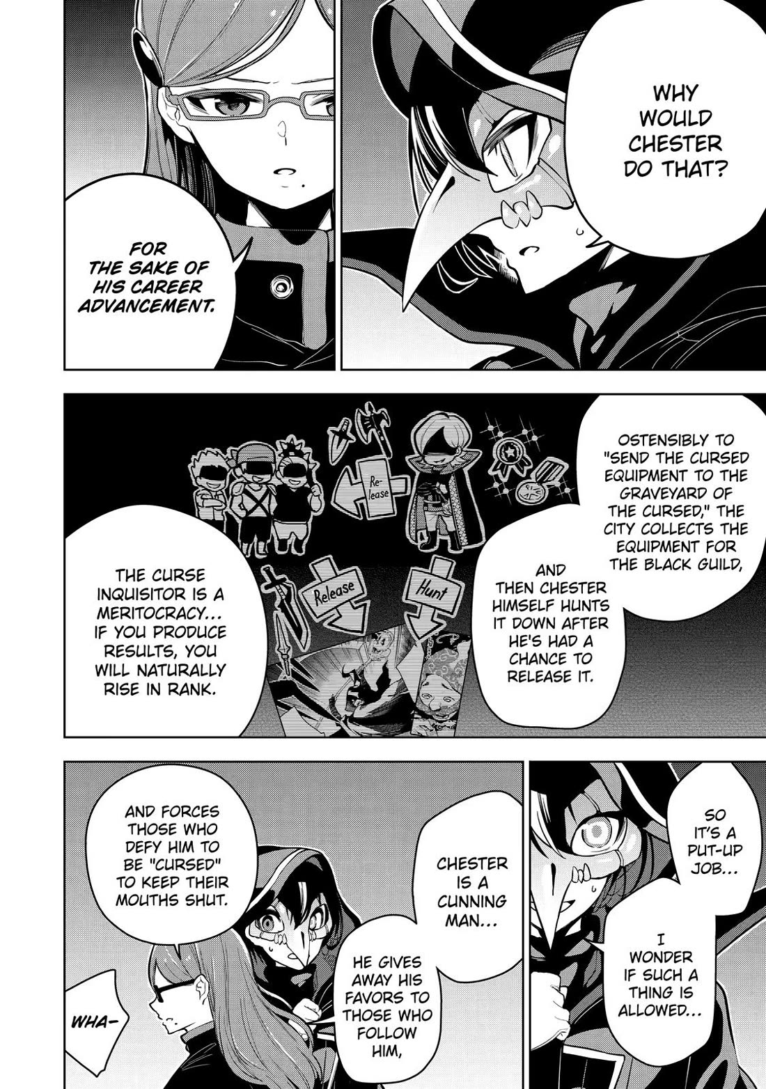 The Strongest Swordsman Has Zero Equipment Slots, but He Can Equip up to 9999 Items if It’s (Cute) Cursed Equipment Chapter 21 page 24 - Chapter 21