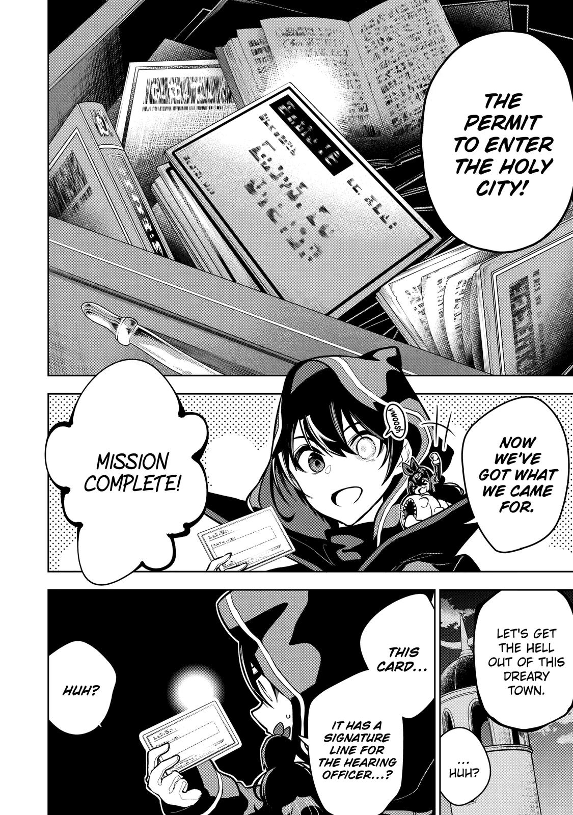 The Strongest Swordsman Has Zero Equipment Slots, but He Can Equip up to 9999 Items if It’s (Cute) Cursed Equipment Chapter 21 page 8 - Chapter 21