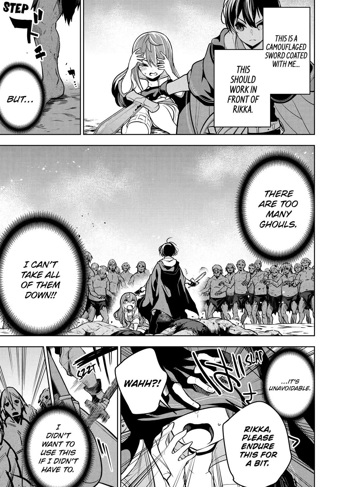 The Strongest Swordsman Has Zero Equipment Slots, but He Can Equip up to 9999 Items if It’s (Cute) Cursed Equipment Chapter 22 page 29 - Chapter 22