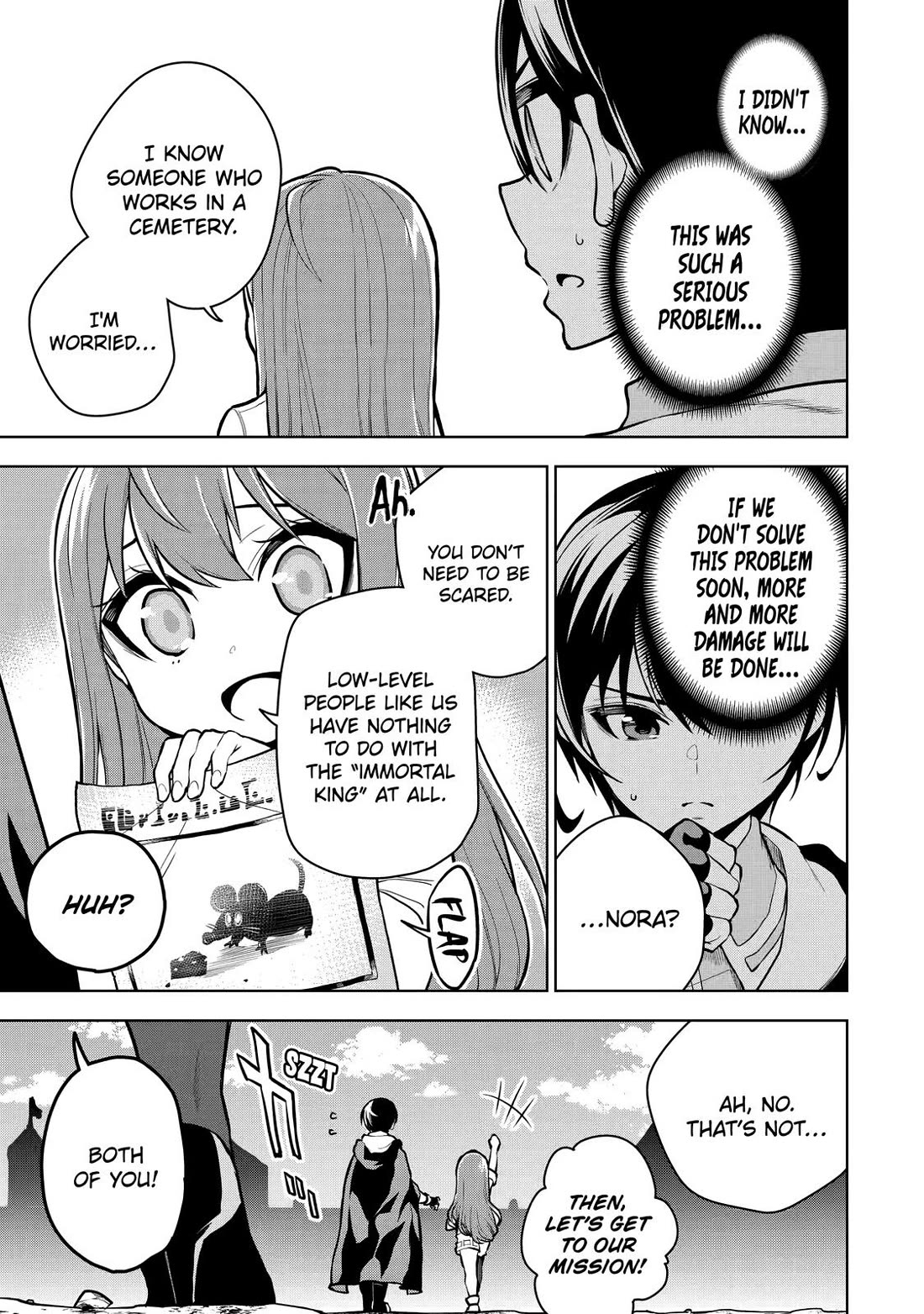 The Strongest Swordsman Has Zero Equipment Slots, but He Can Equip up to 9999 Items if It’s (Cute) Cursed Equipment Chapter 22 page 9 - Chapter 22