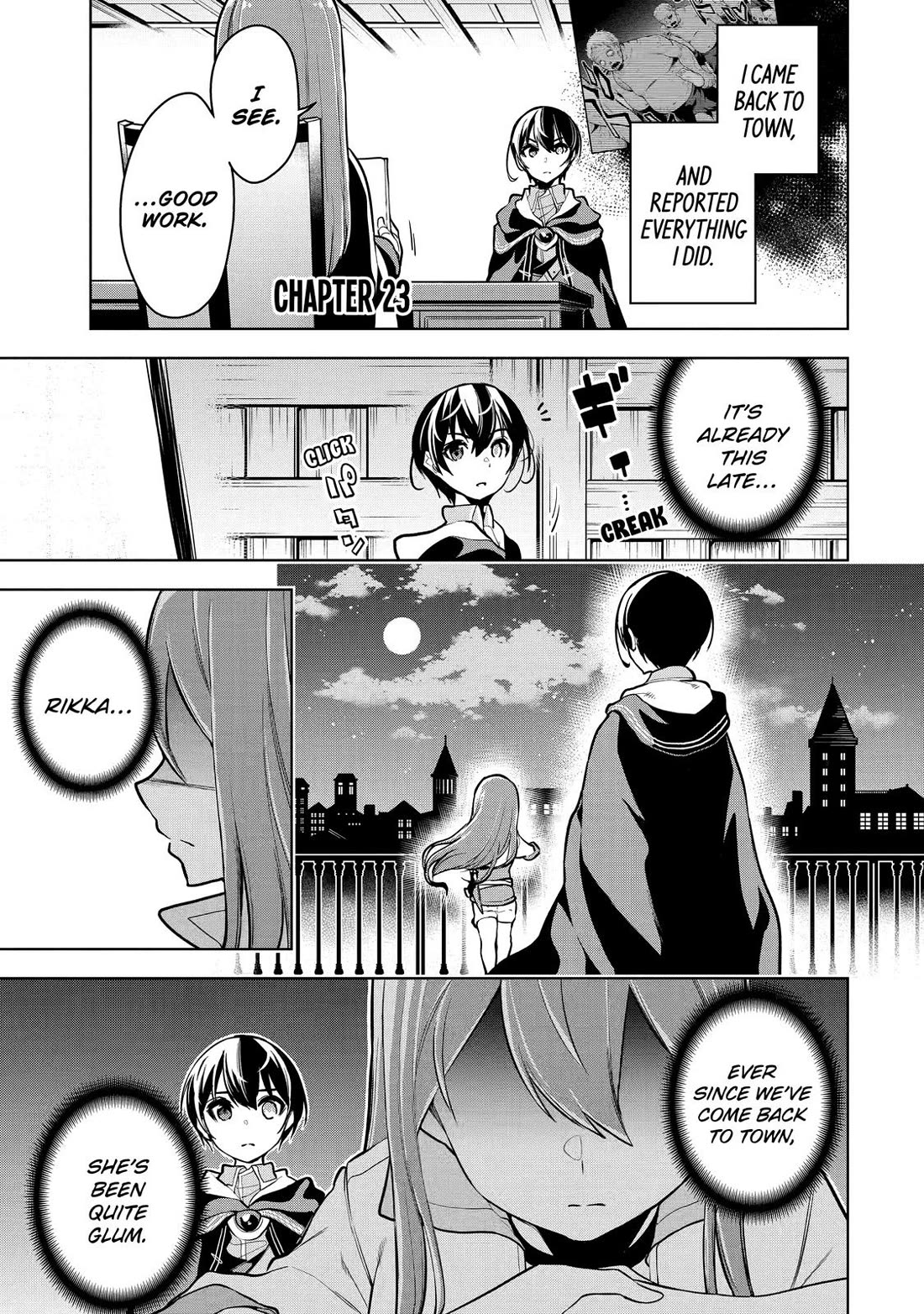 The Strongest Swordsman Has Zero Equipment Slots, but He Can Equip up to 9999 Items if It’s (Cute) Cursed Equipment Chapter 23 page 1 - Chapter 23