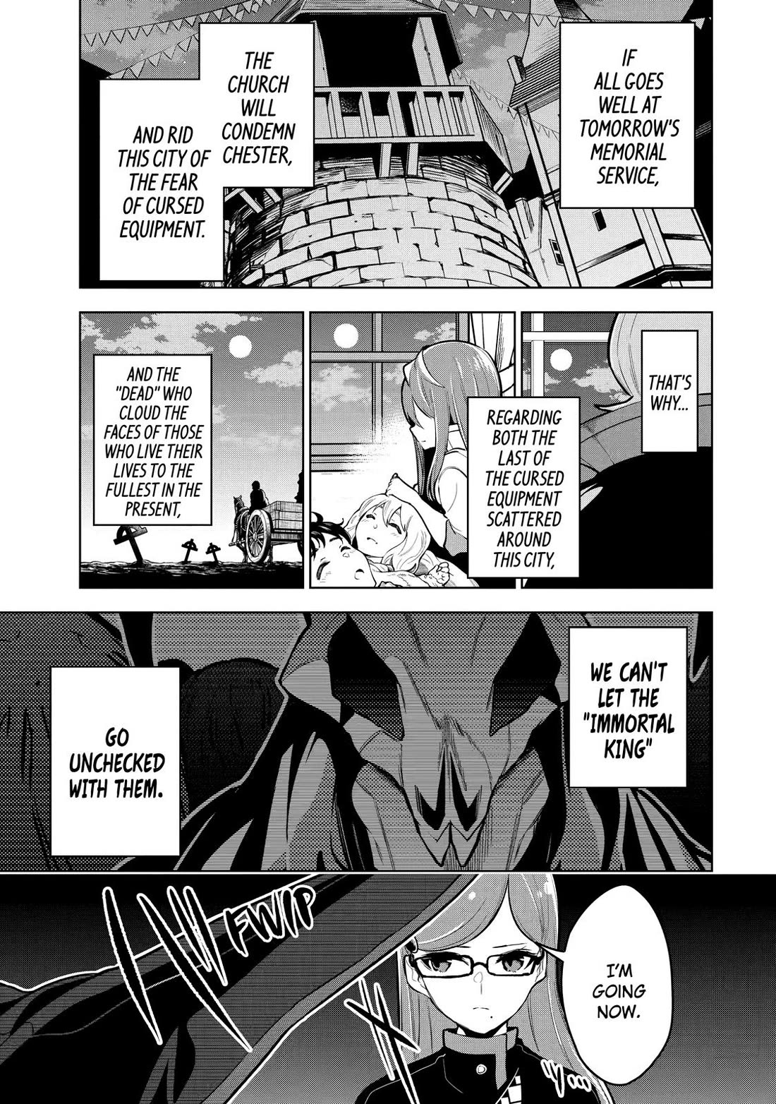 The Strongest Swordsman Has Zero Equipment Slots, but He Can Equip up to 9999 Items if It’s (Cute) Cursed Equipment Chapter 23 page 33 - Chapter 23