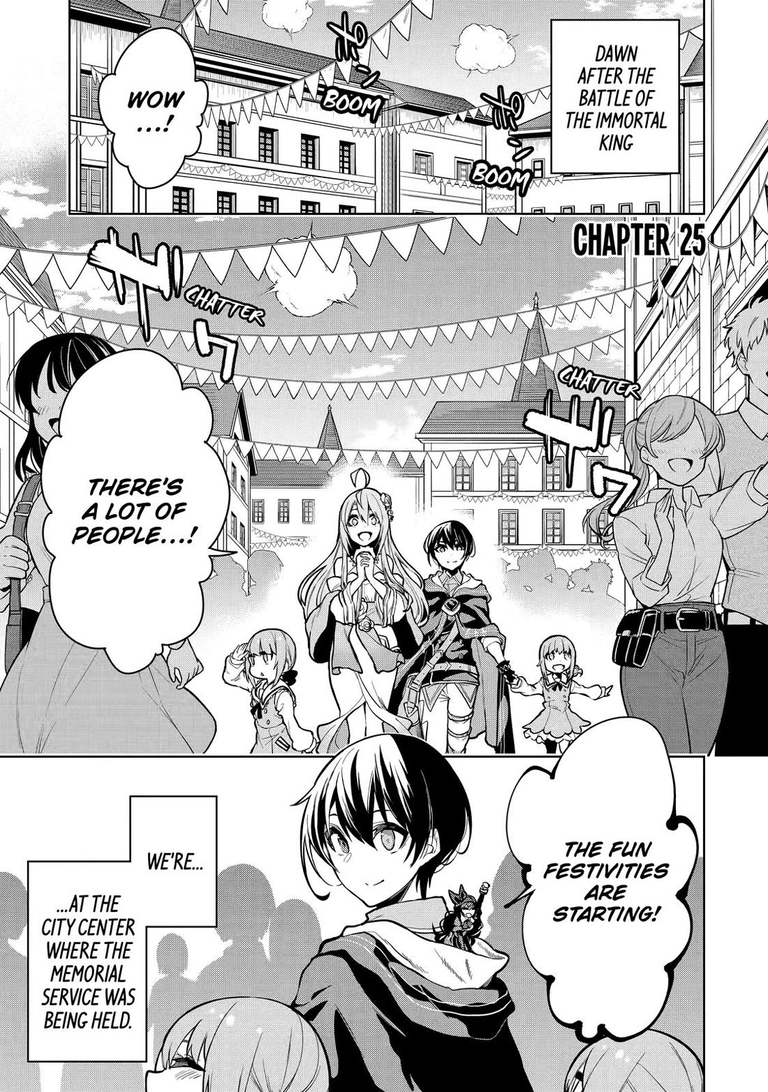 The Strongest Swordsman Has Zero Equipment Slots, but He Can Equip up to 9999 Items if It’s (Cute) Cursed Equipment Chapter 25 page 1 - Chapter 25