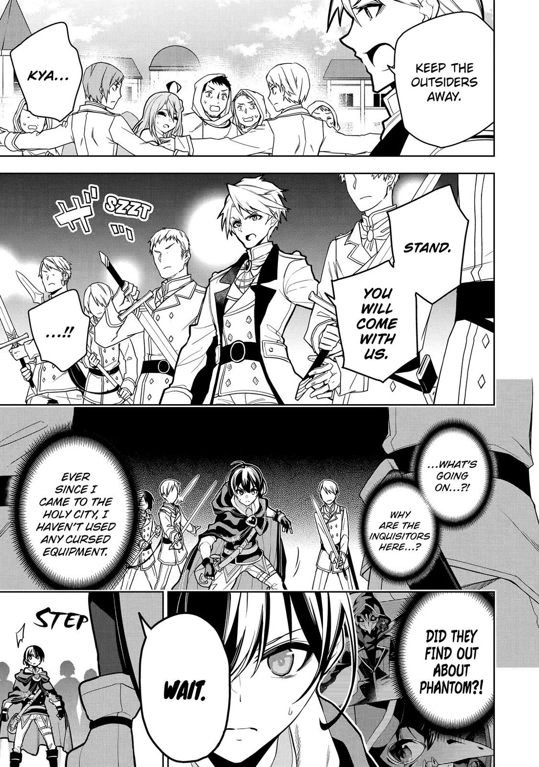 The Strongest Swordsman Has Zero Equipment Slots, but He Can Equip up to 9999 Items if It’s (Cute) Cursed Equipment Chapter 28 page 35 - Chapter 28