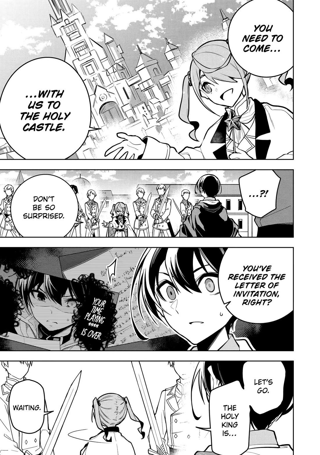 The Strongest Swordsman Has Zero Equipment Slots, but He Can Equip up to 9999 Items if It’s (Cute) Cursed Equipment Chapter 28 page 37 - Chapter 28