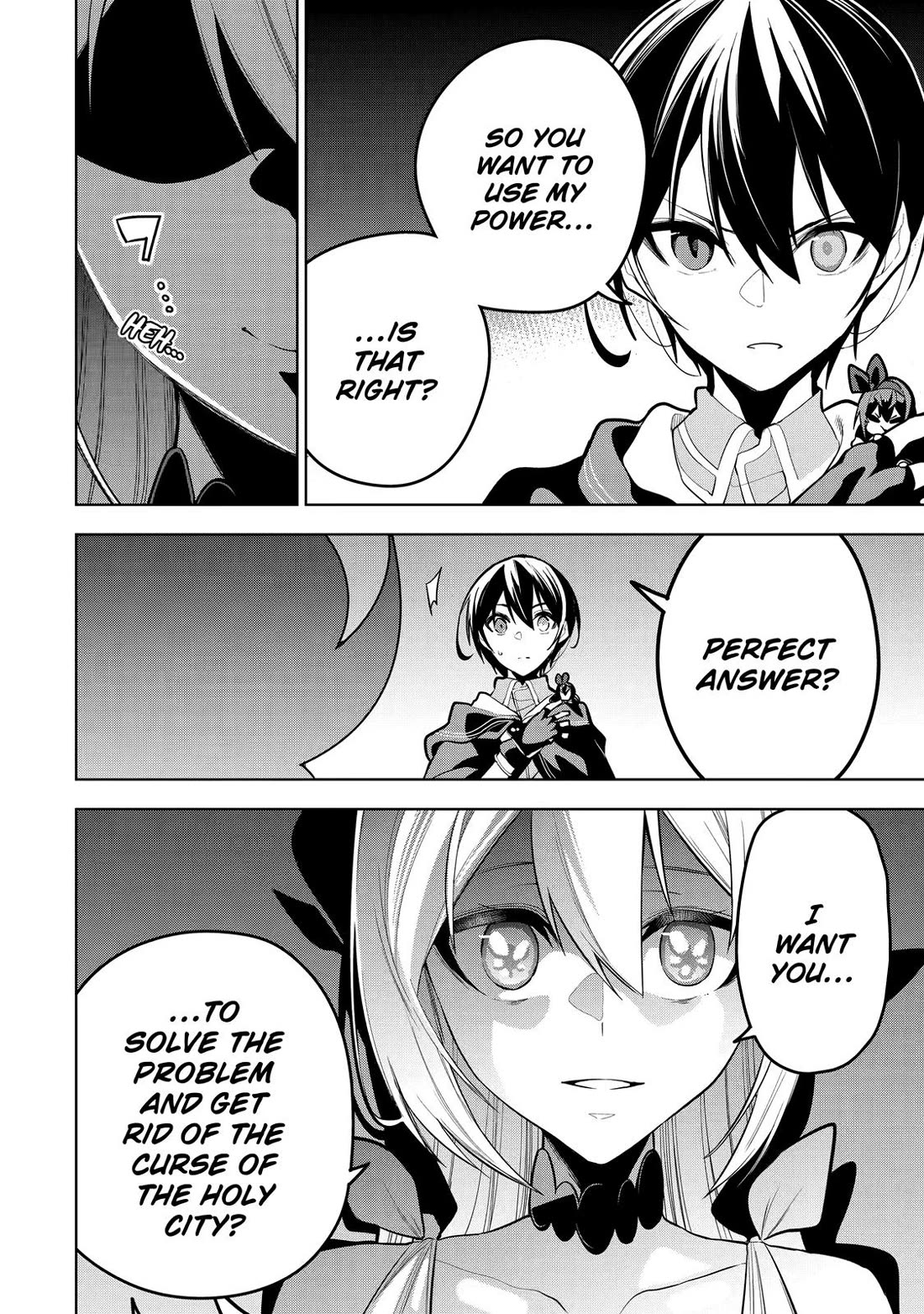 The Strongest Swordsman Has Zero Equipment Slots, but He Can Equip up to 9999 Items if It’s (Cute) Cursed Equipment Chapter 29 page 22 - Chapter 29
