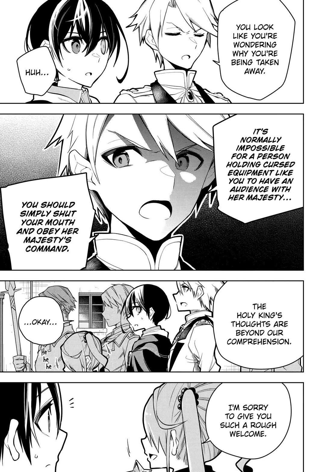 The Strongest Swordsman Has Zero Equipment Slots, but He Can Equip up to 9999 Items if It’s (Cute) Cursed Equipment Chapter 29 page 3 - Chapter 29